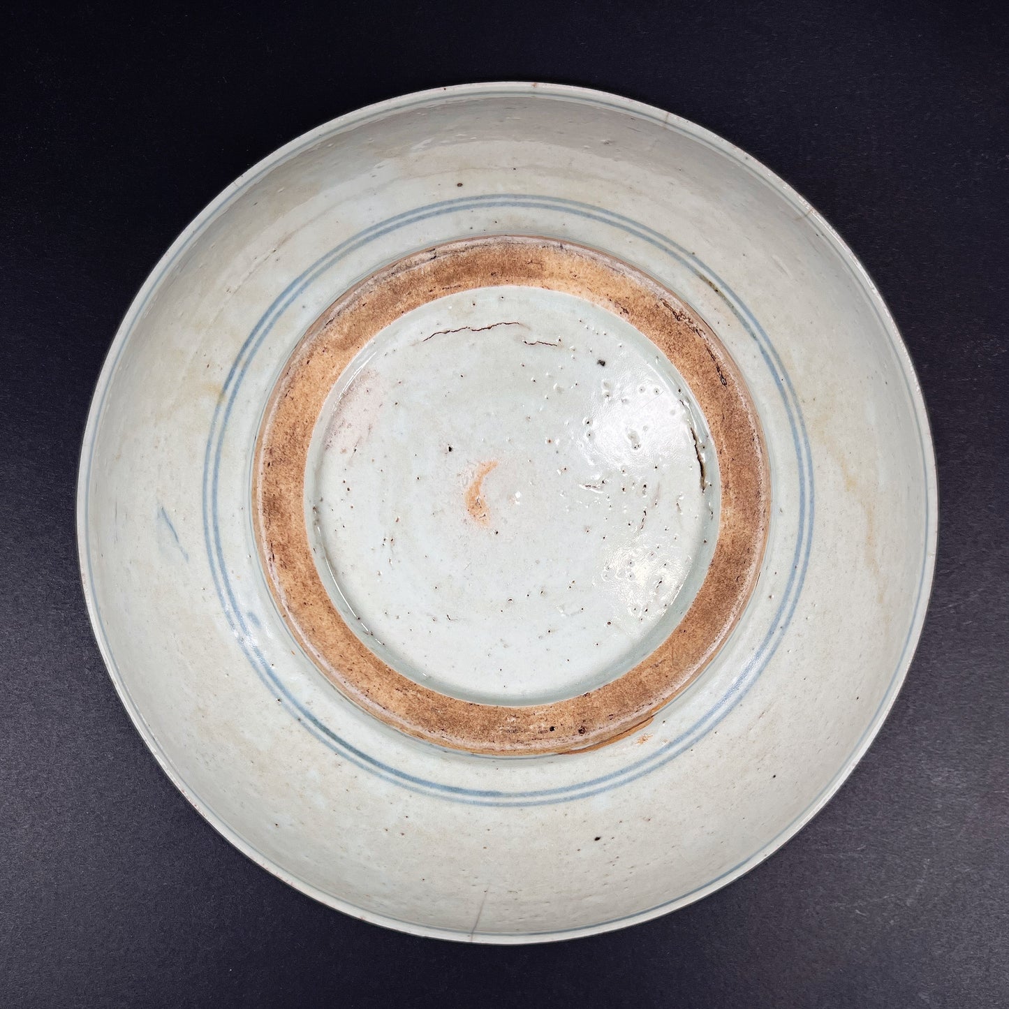 Ming Dynasty Swatow Ware Porcelain Dish