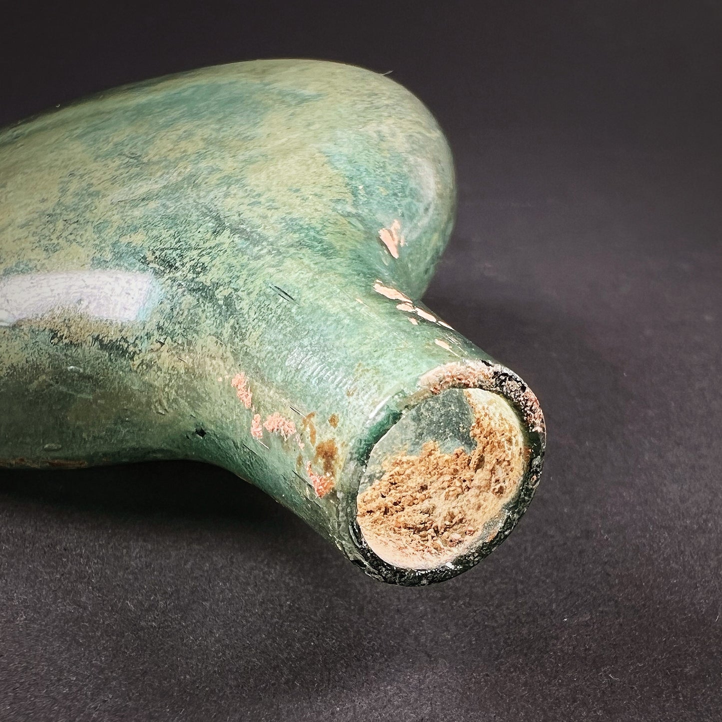 Roman Glass Lentoid Flask