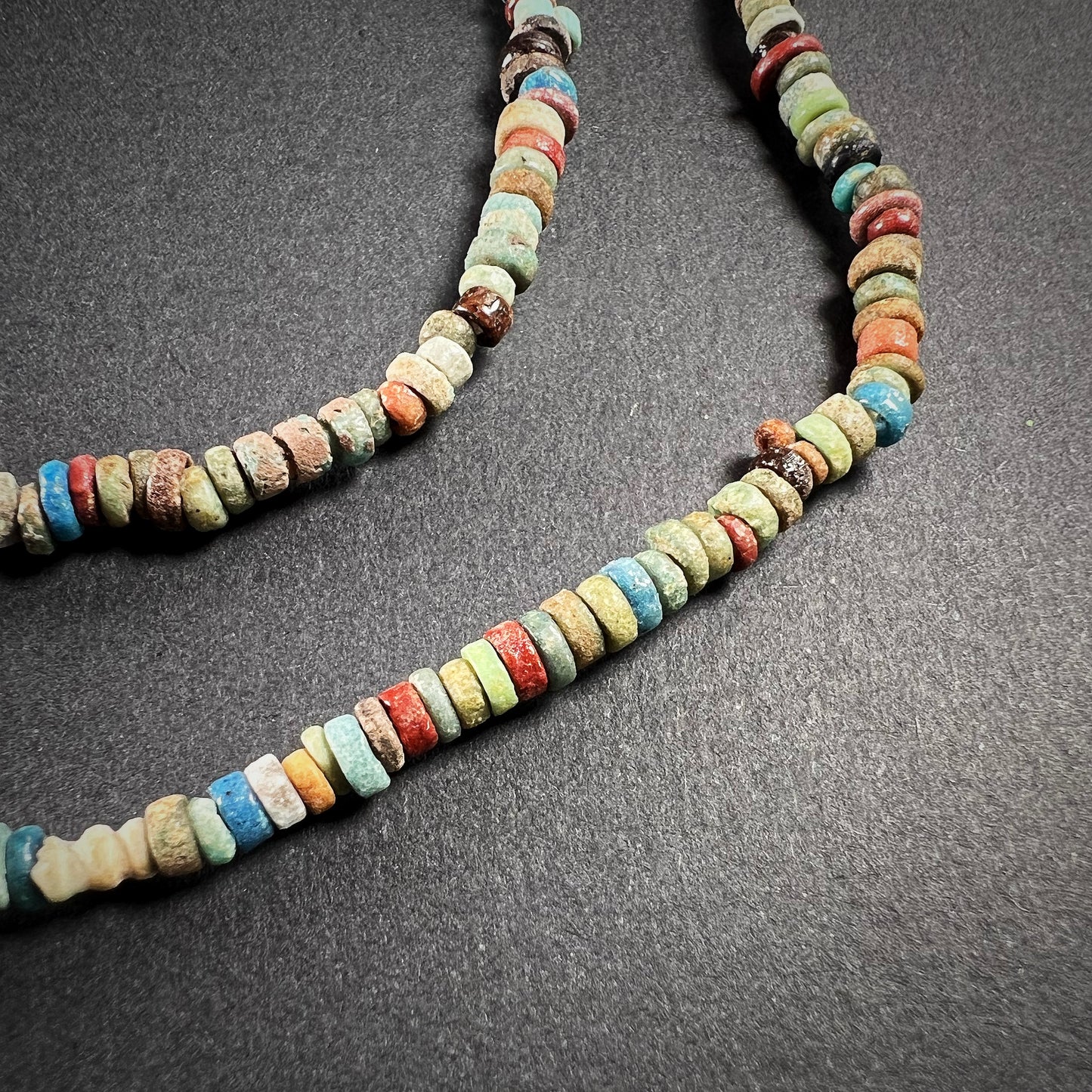 Egyptian Faience Bead Necklace