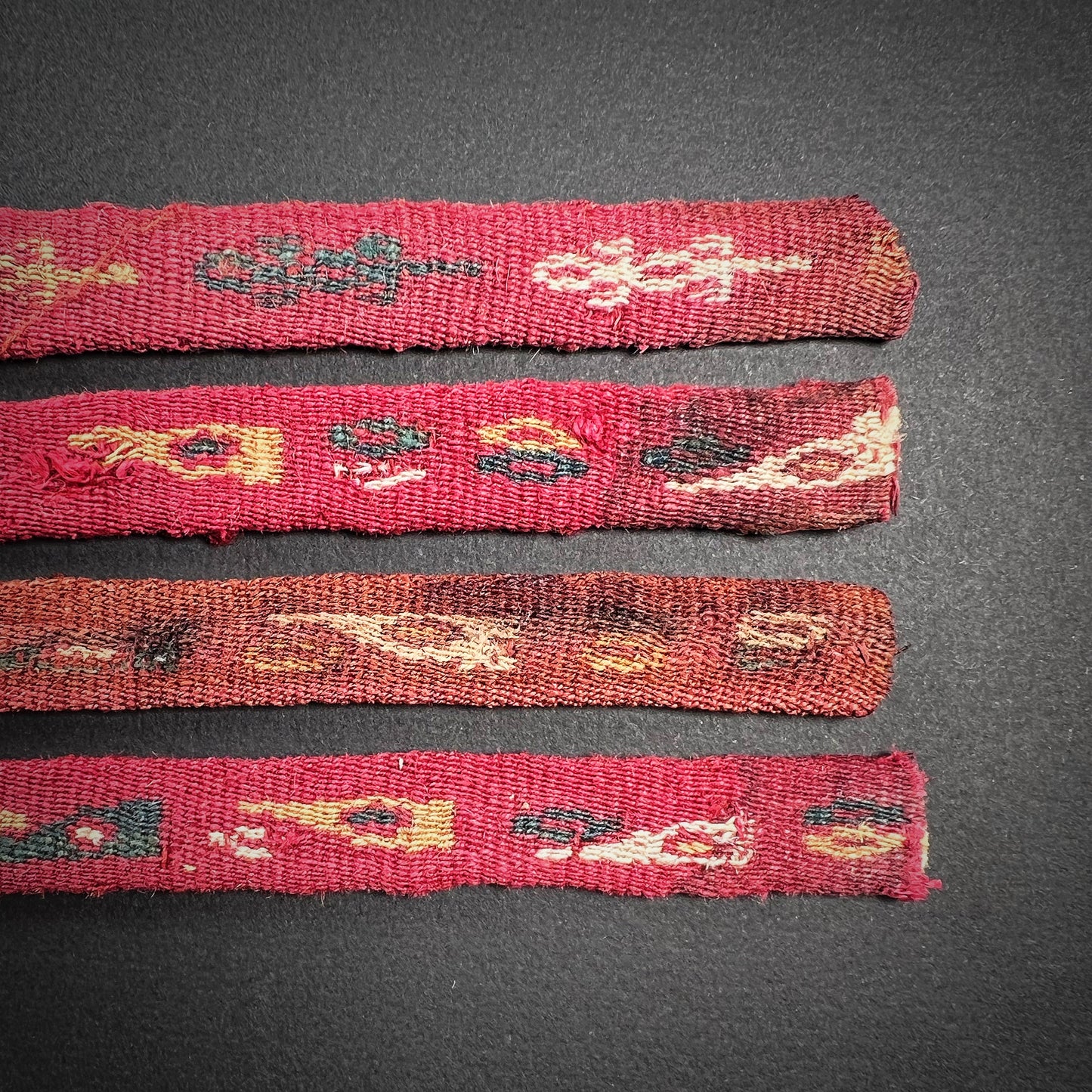 Paracas Textile Band Fragments