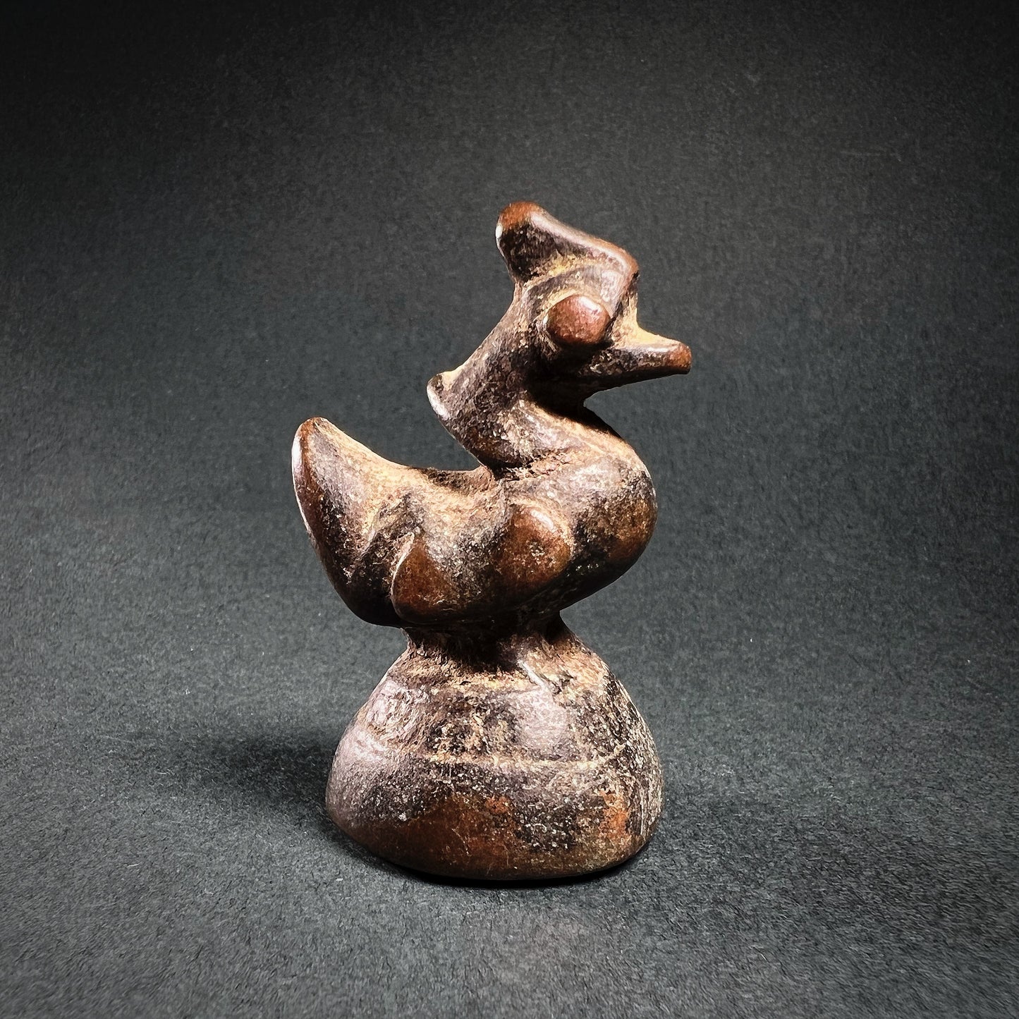 Burmese Bronze Hintha Bird Opium Weight
