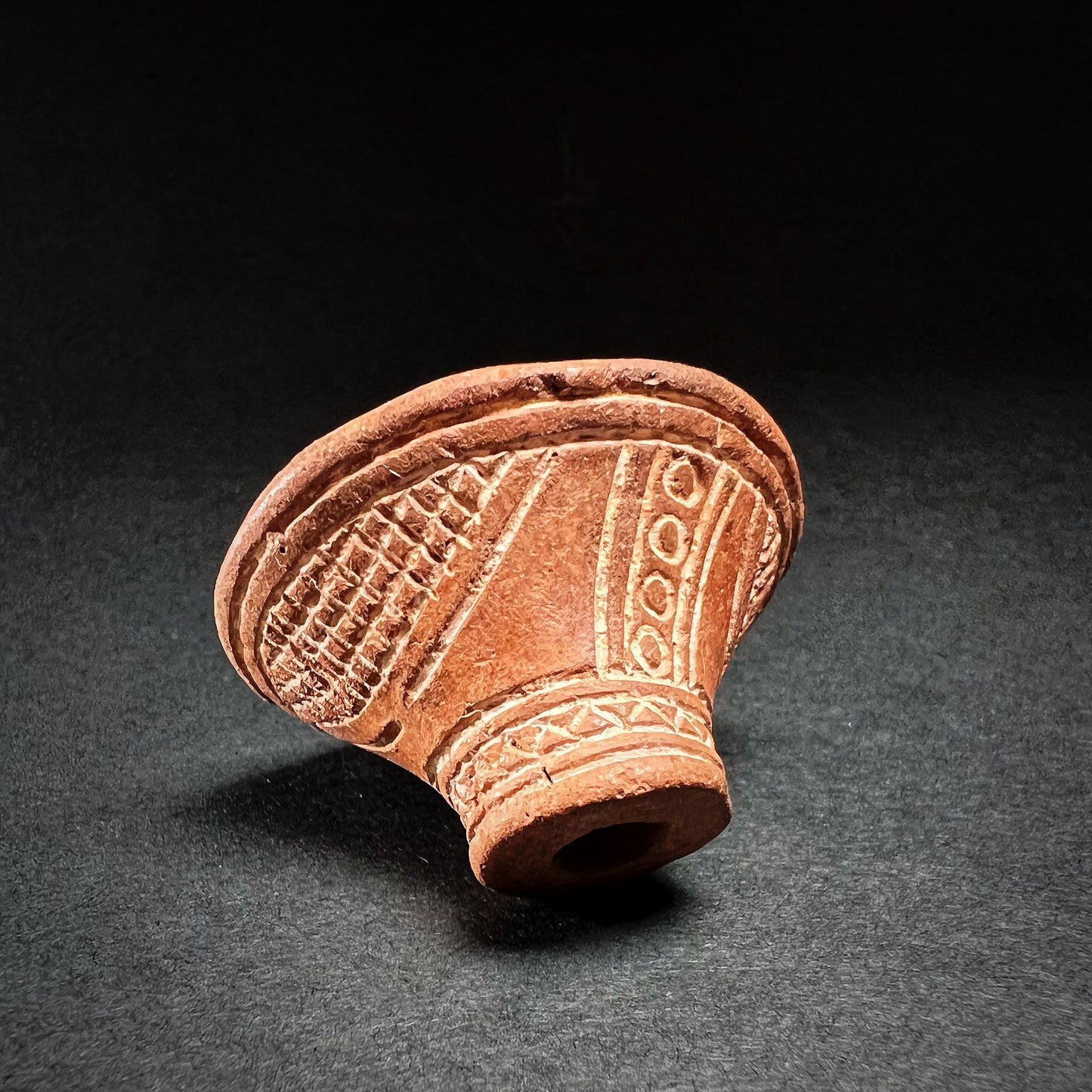 Quimbaya Terracotta Spindle Whorl