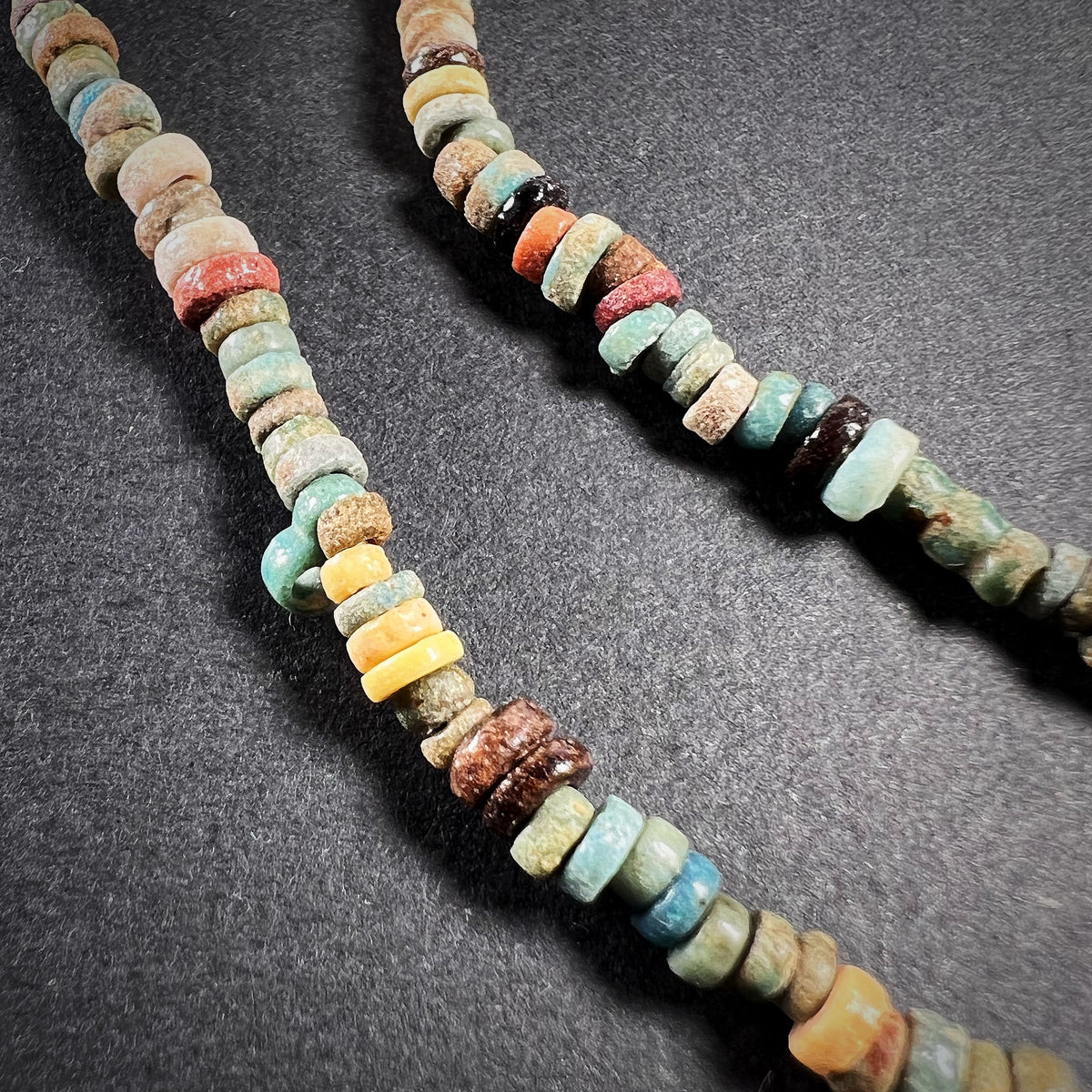 Egyptian Faience Bead Necklace