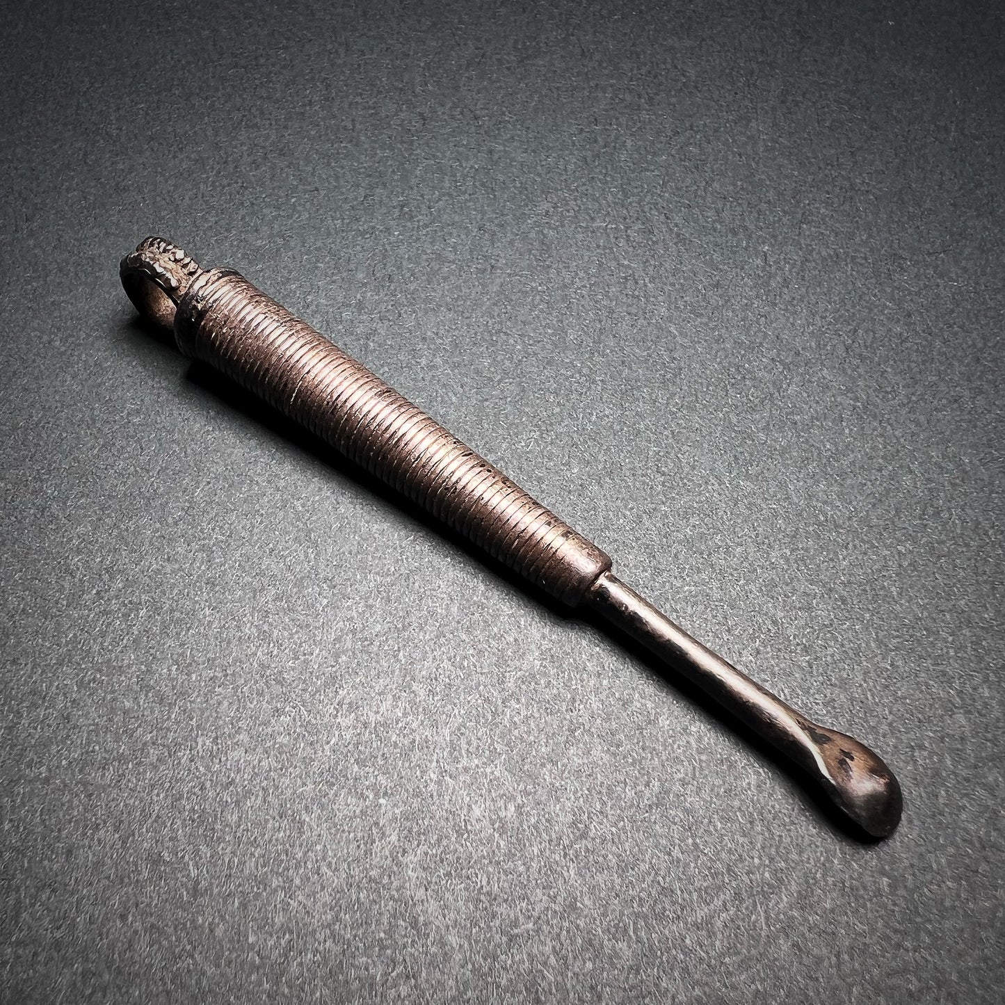 Amhara Silver Ear Cleaning Pick Pendant Kuk Mawca