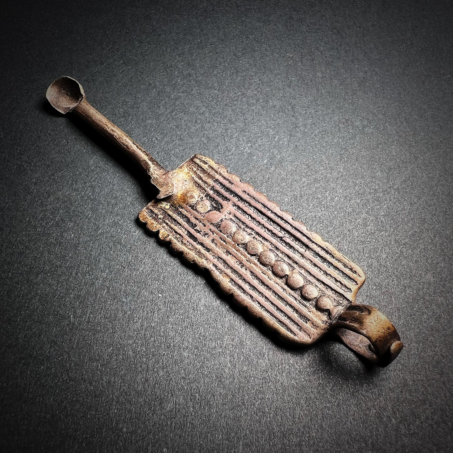 Amhara Silver Ear Cleaning Pick Pendant Kuk Mawca