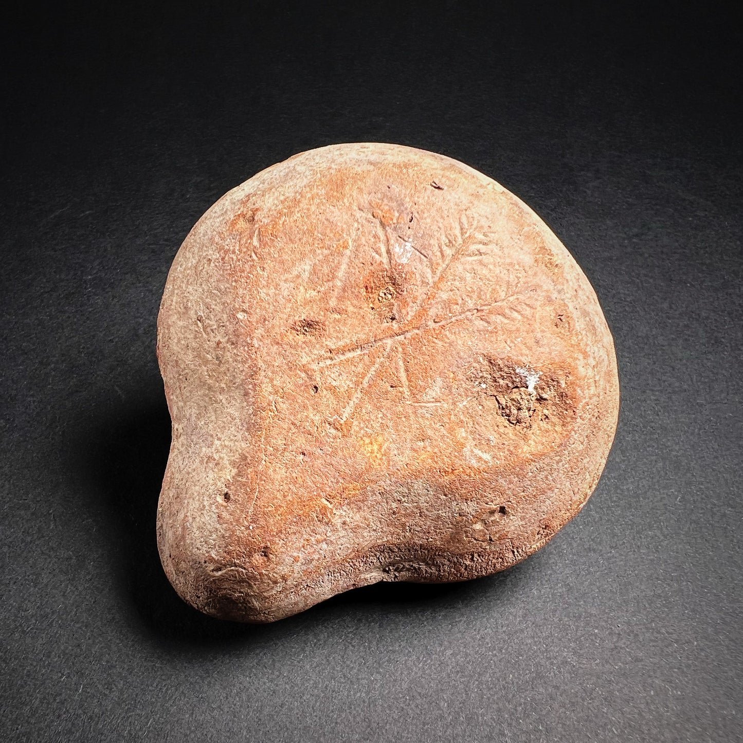 Romano-Egyptian Frog Pottery Oil Lamp