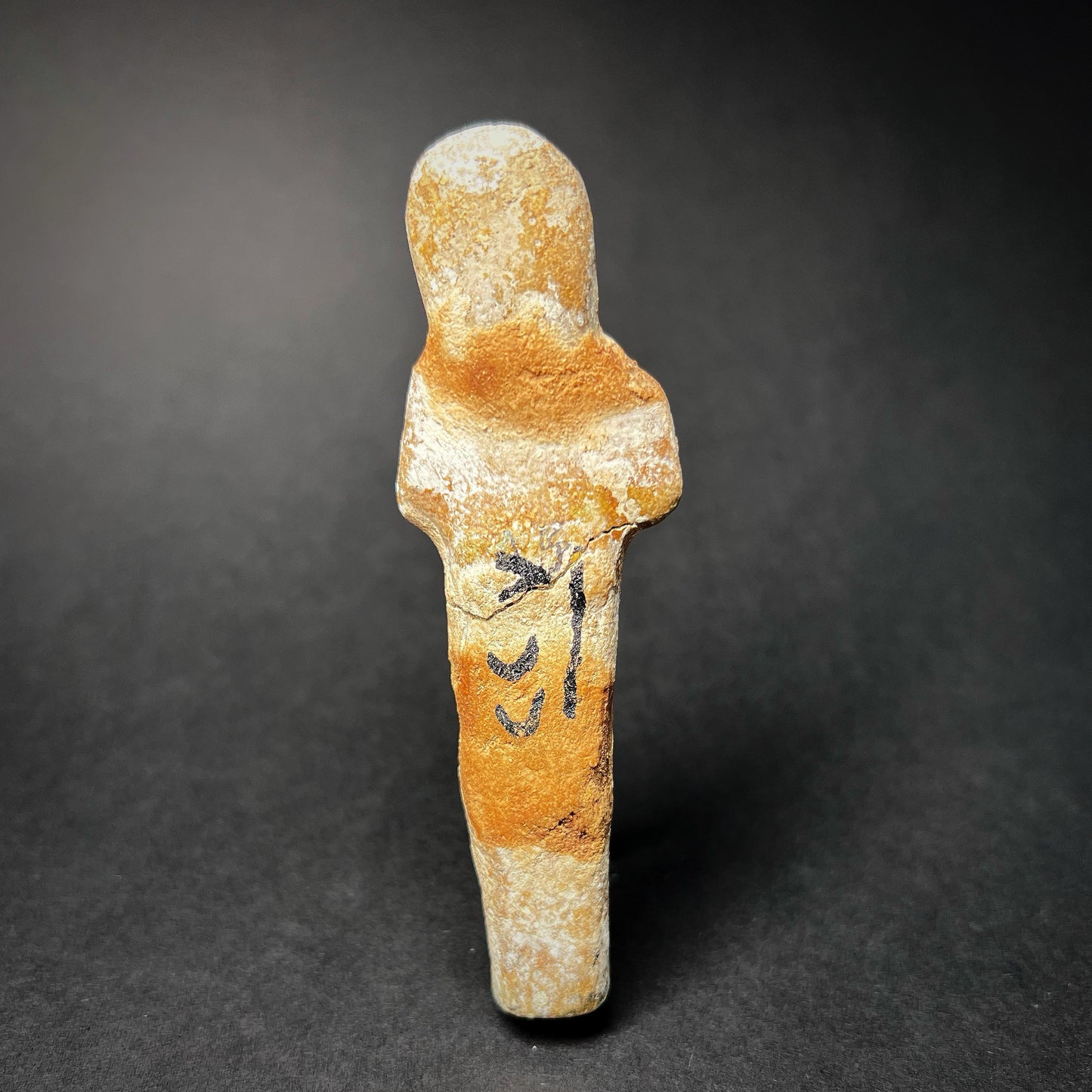 Egyptian Painted Pottery Ushabti