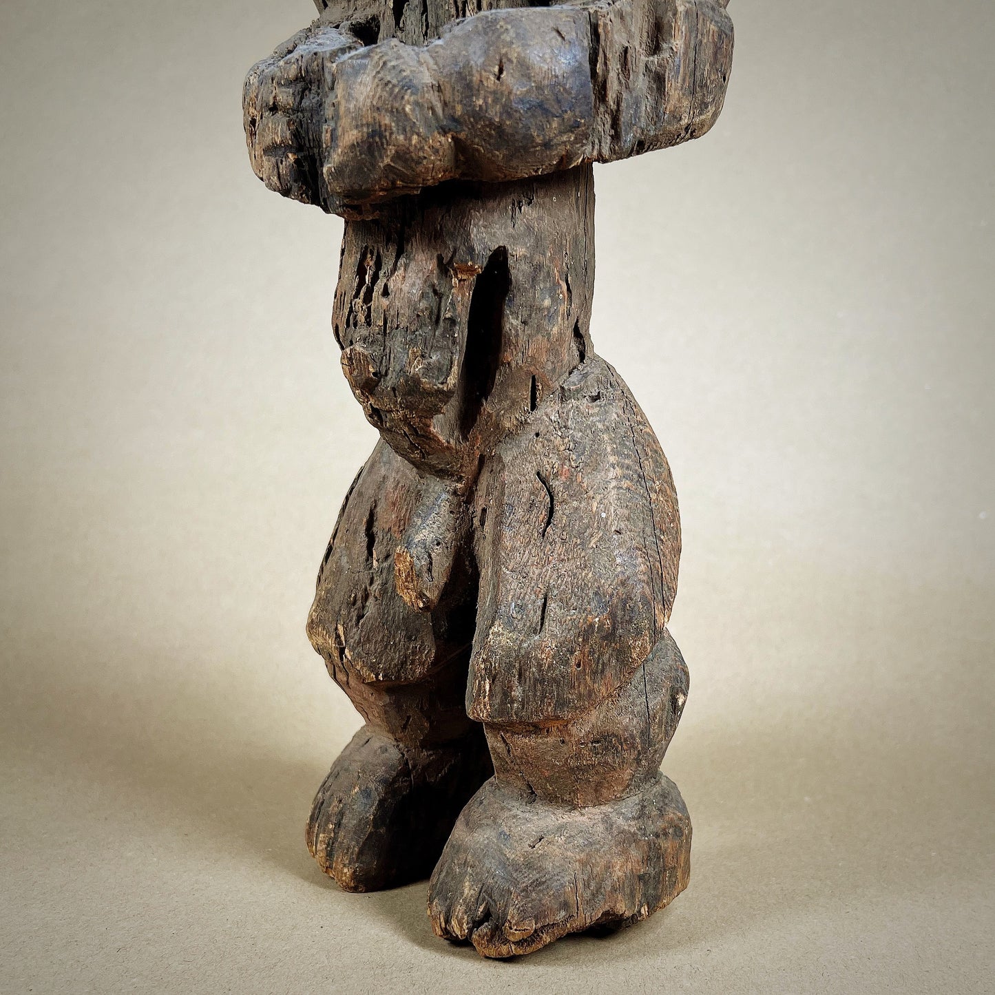 Fang Reliquary Guardian Figure Eyema-o-Byeri or Nlo Byeri