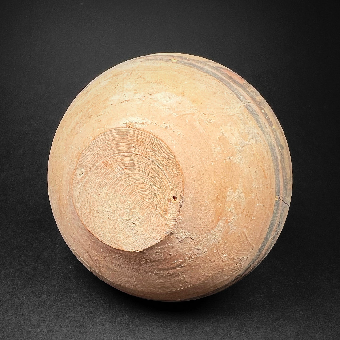 Harappan Polychrome Terracotta Bowl with Fish Motif