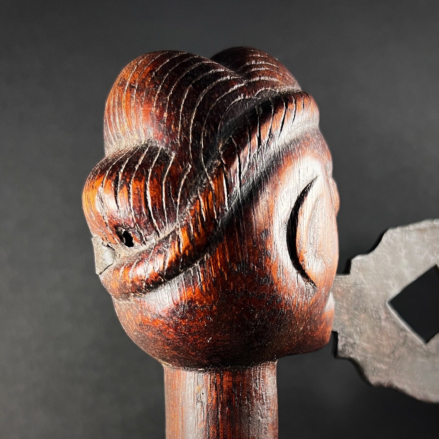 Luba-Shankandi Ceremonial Axe Kibike or Kasolwa
