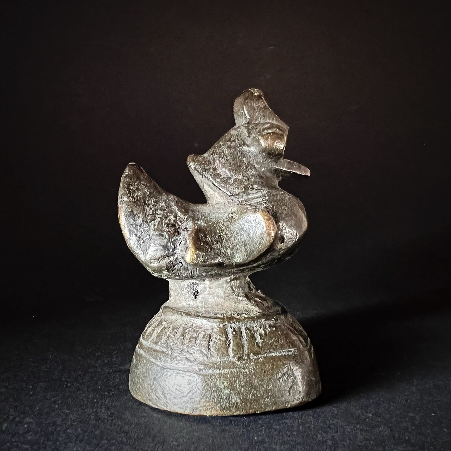 Burmese Bronze Hintha Bird Opium Weight