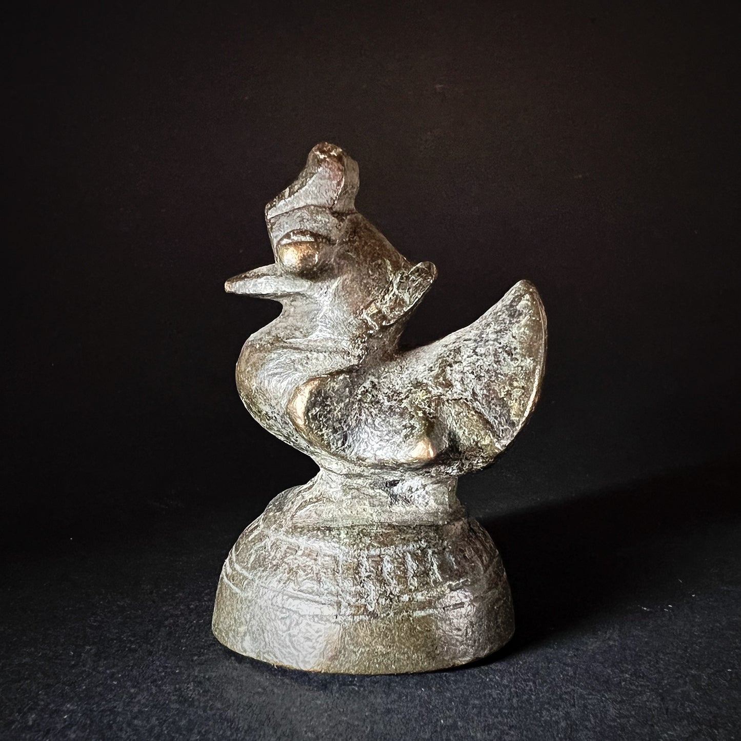 Burmese Bronze Hintha Bird Opium Weight