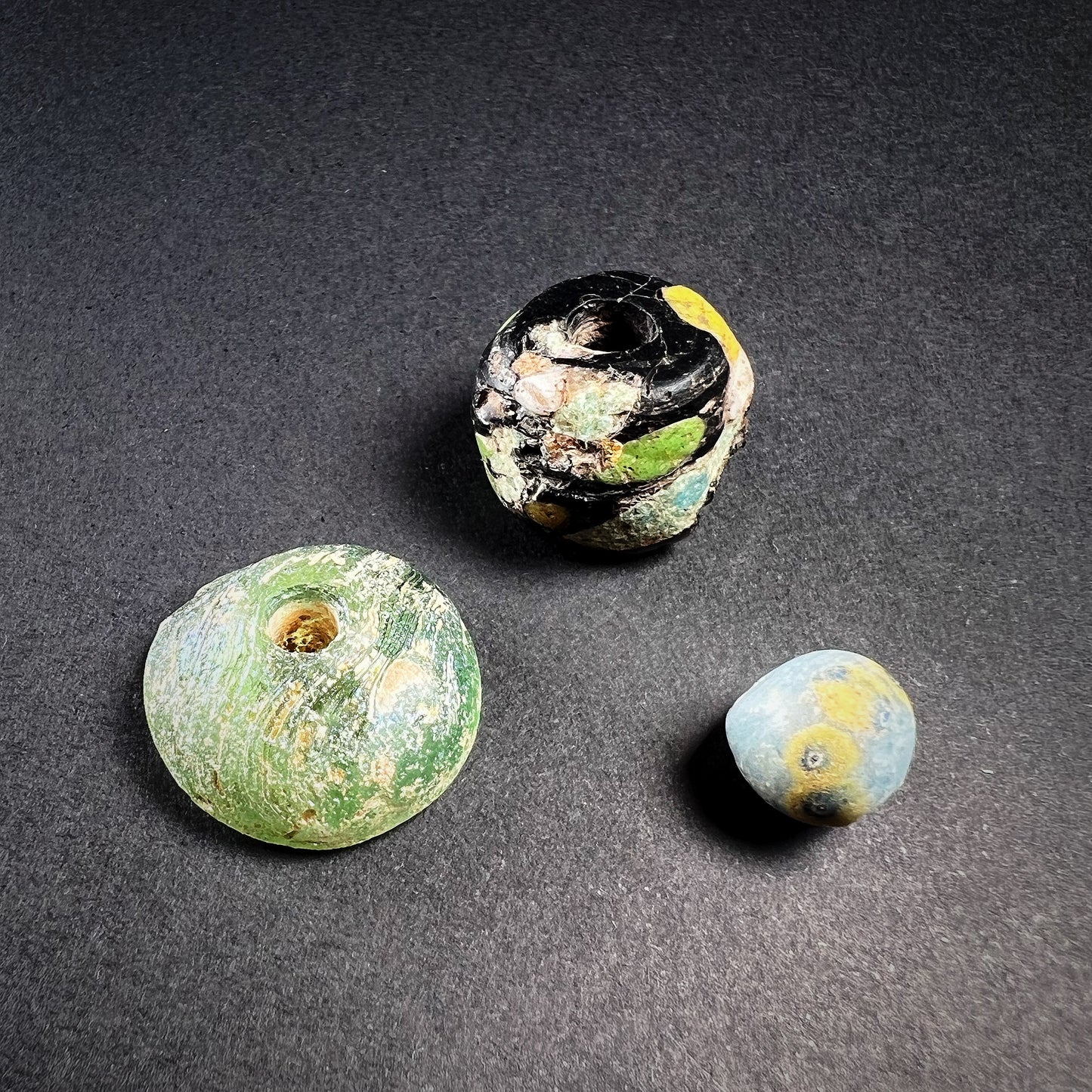 Collection of Phoenician Glass Beads