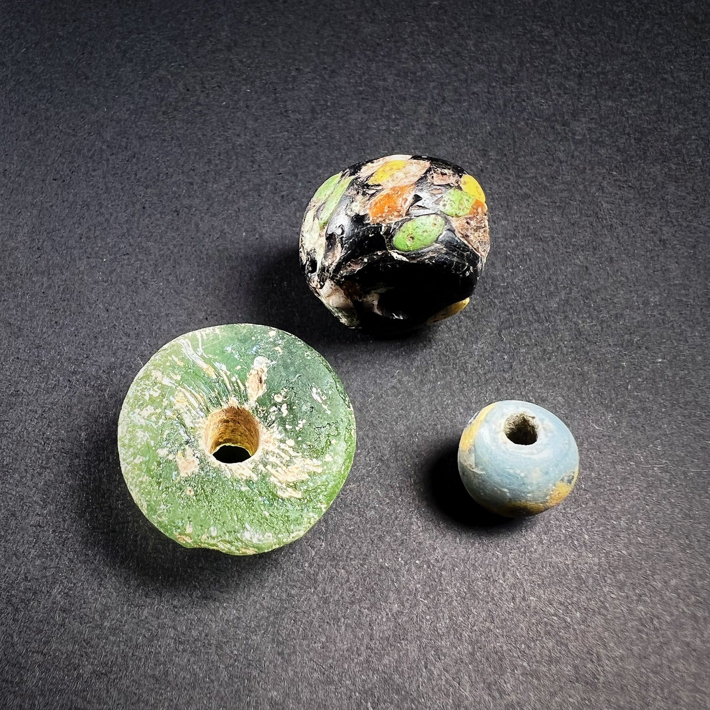 Collection of Phoenician Glass Beads