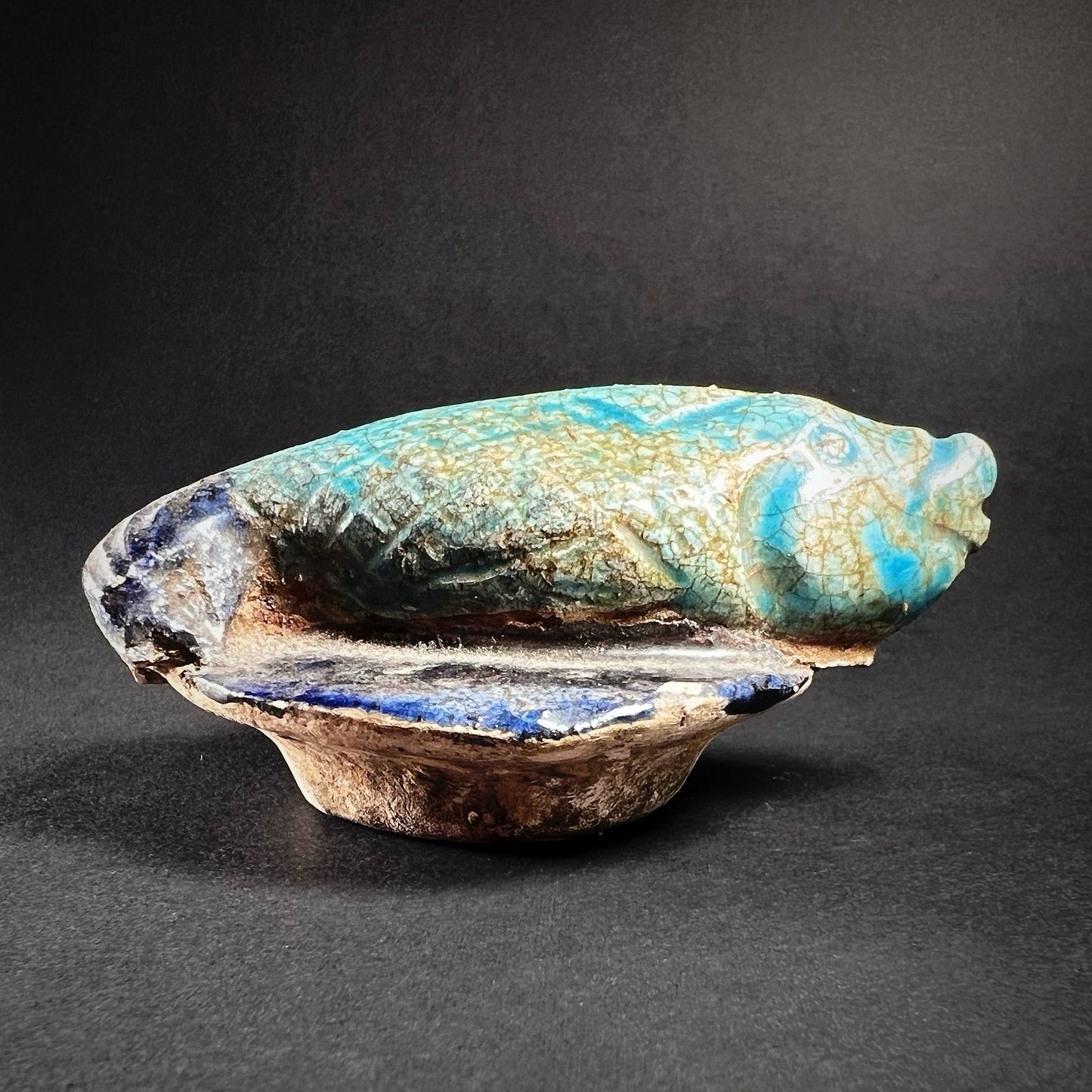 Ming Dynasty Pottery Miniature Food Offering Plate