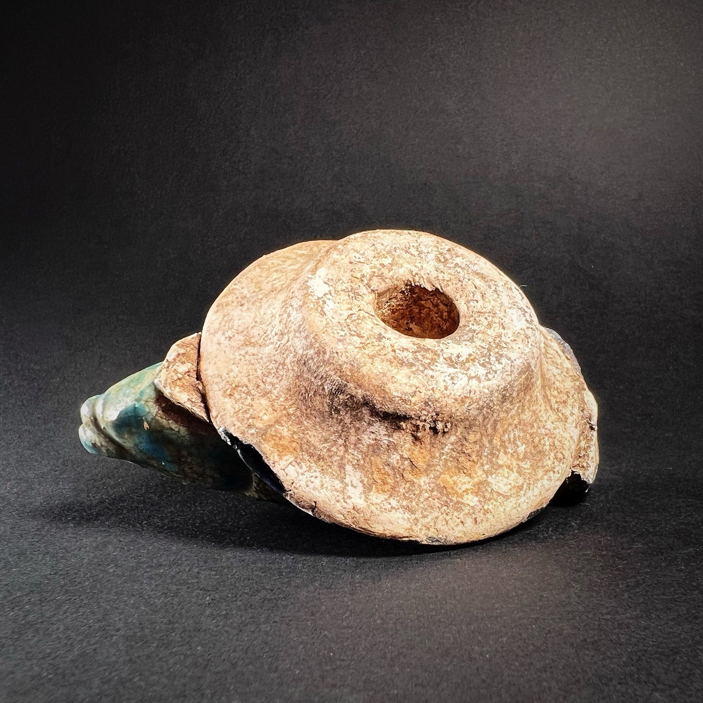 Ming Dynasty Pottery Miniature Food Offering Plate