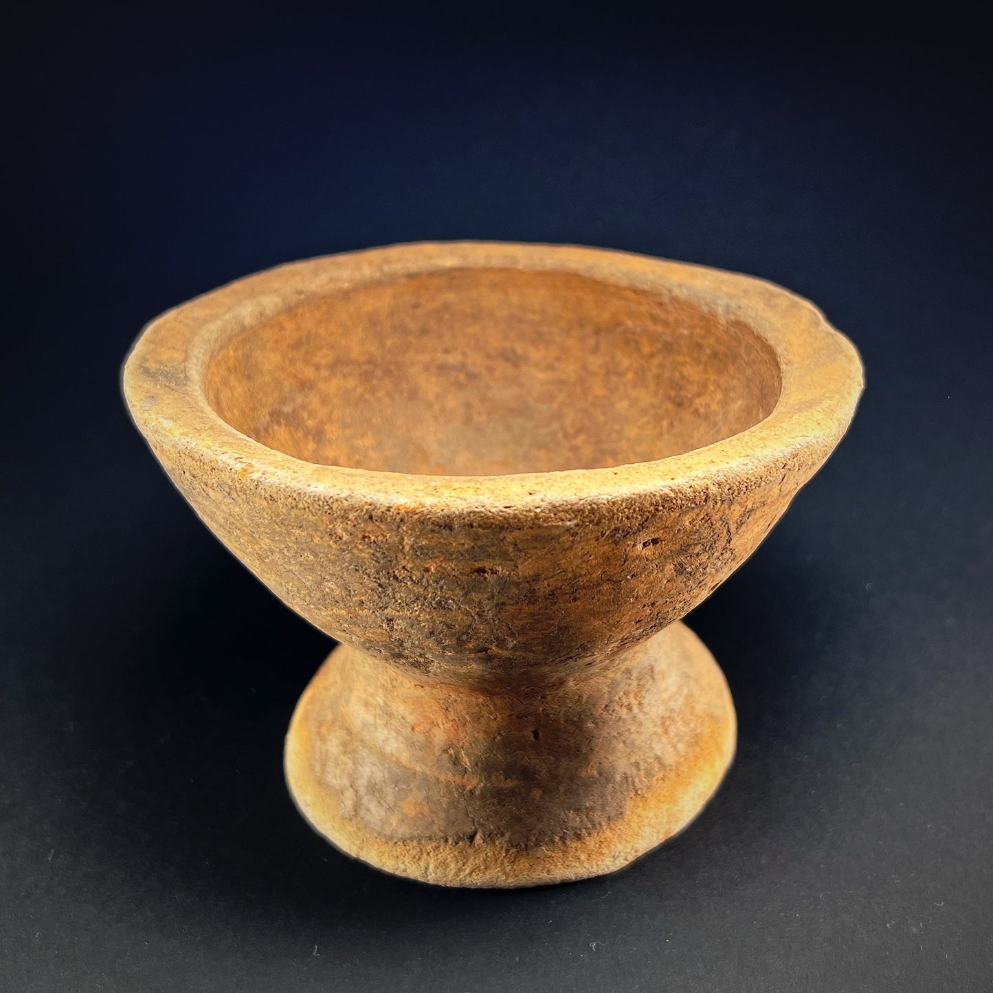 Bura Terracotta Funerary Pedestal Bowl