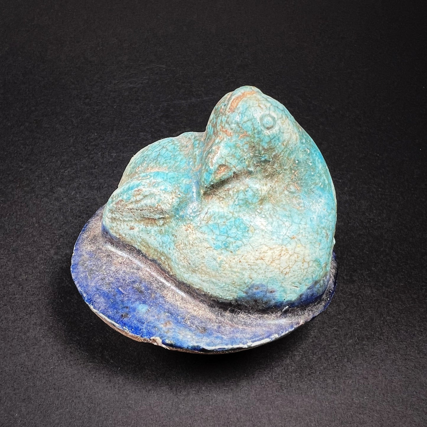 Ming Dynasty Pottery Miniature Food Offering Plate
