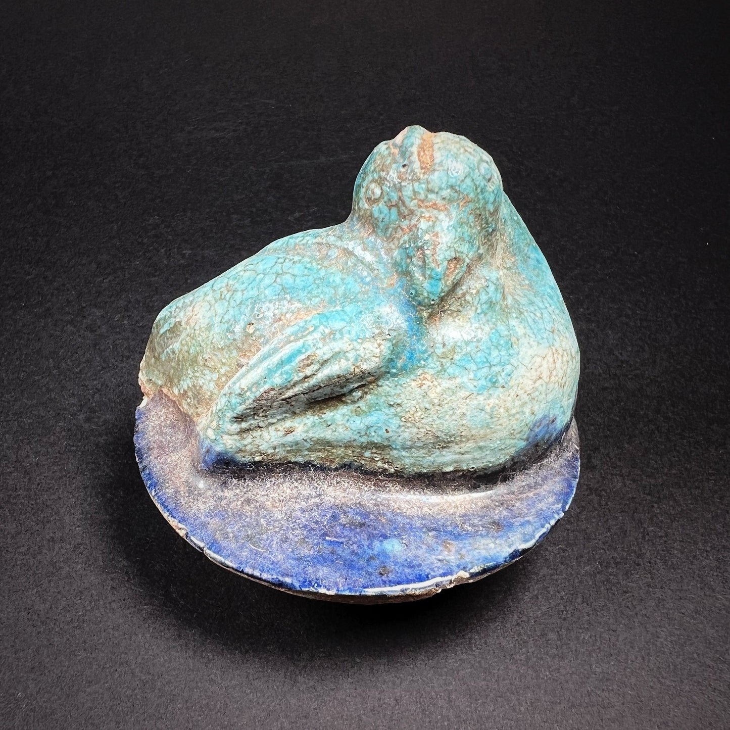 Ming Dynasty Pottery Miniature Food Offering Plate