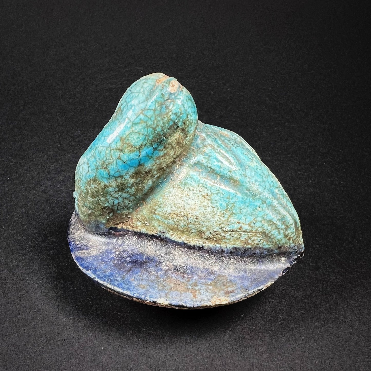 Ming Dynasty Pottery Miniature Food Offering Plate