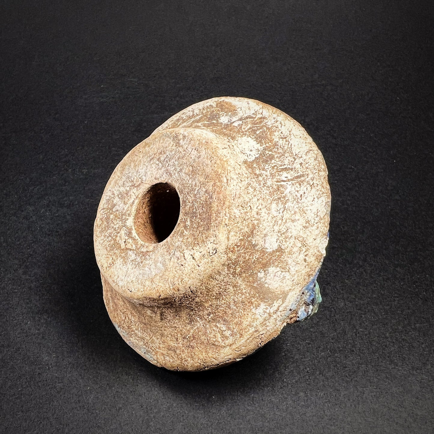Ming Dynasty Pottery Miniature Food Offering Plate
