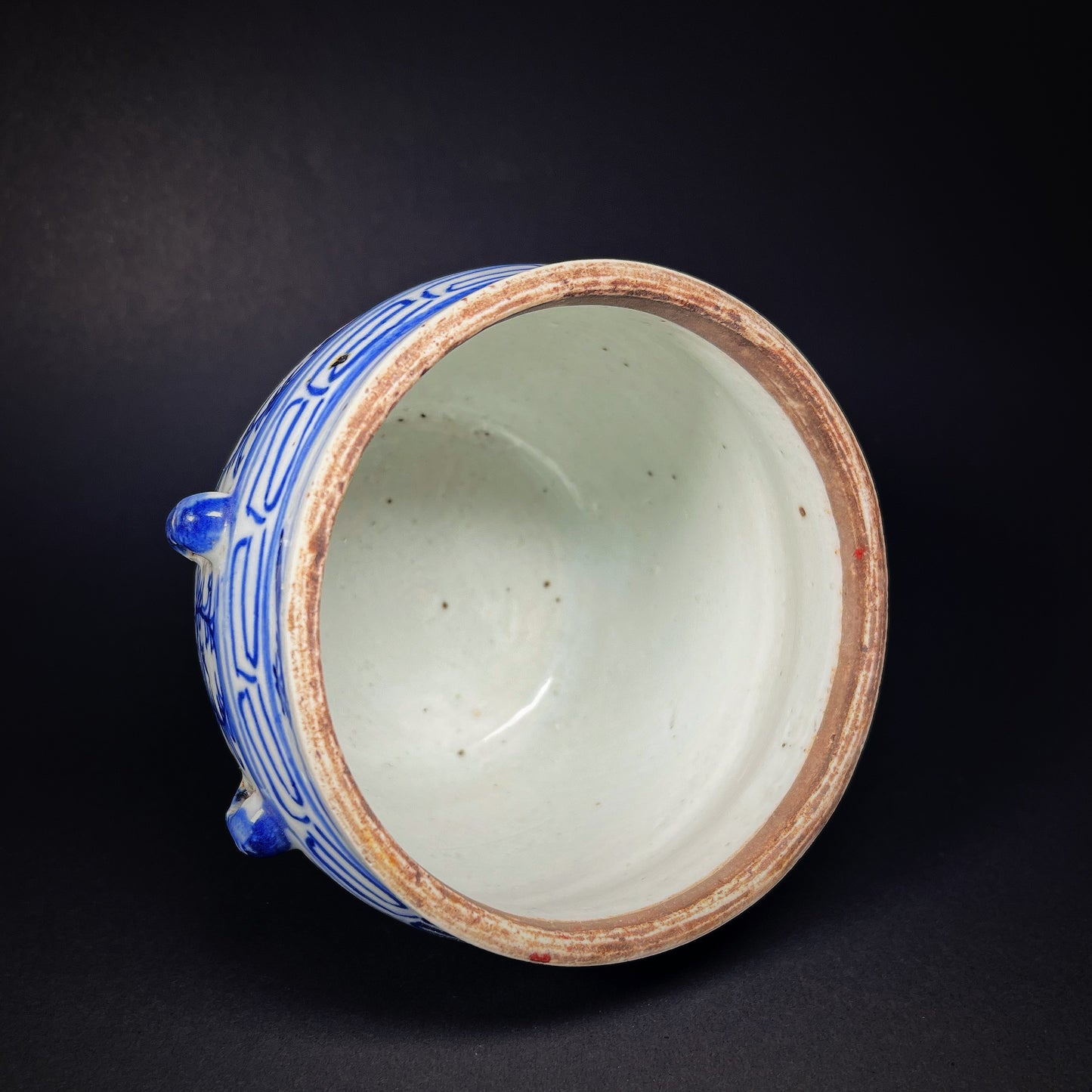 Qing Dynasty Guangxu Straits Porcelain Kamcheng Lidded Jar