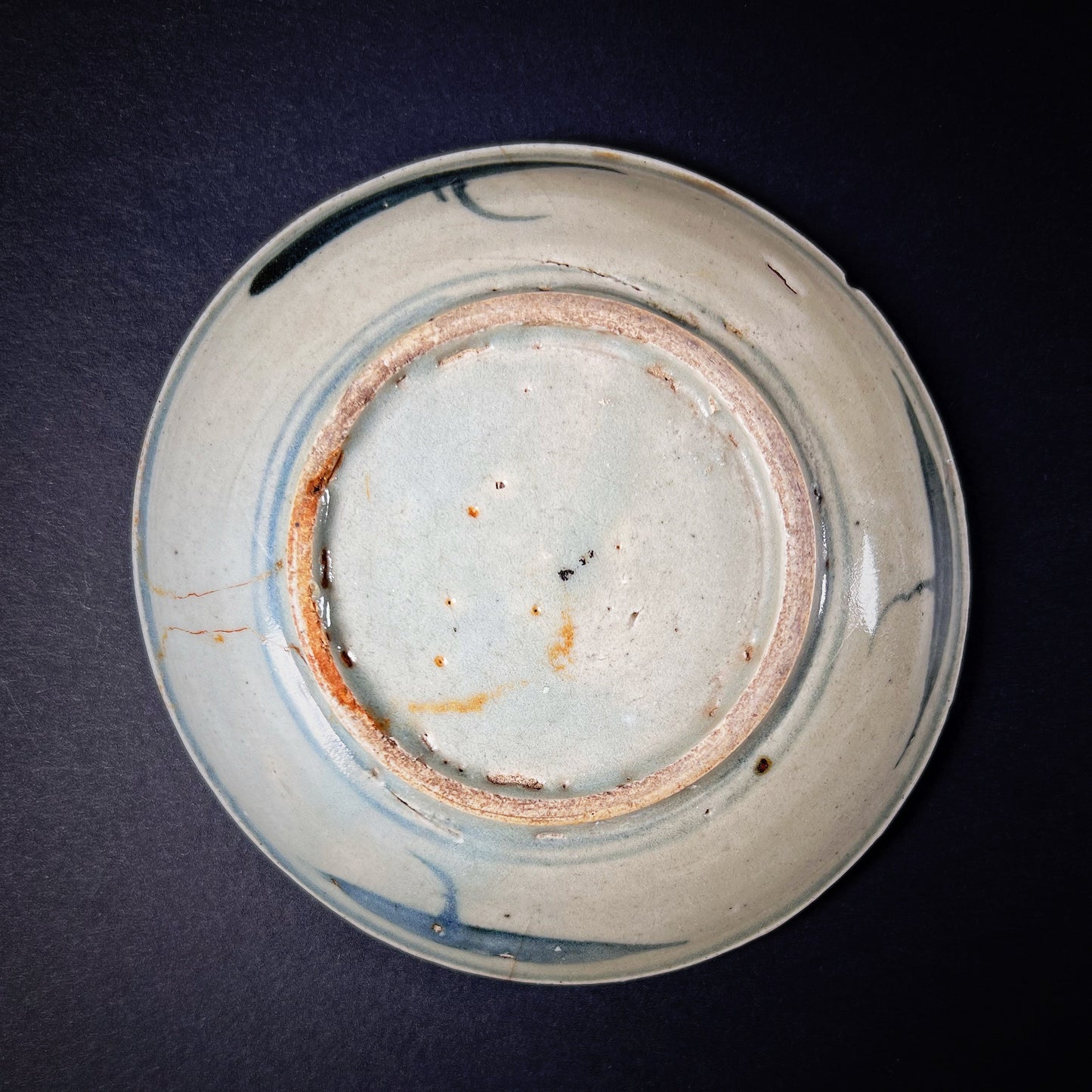 Ming Dynasty Swatow Ware Small Porcelain Dish