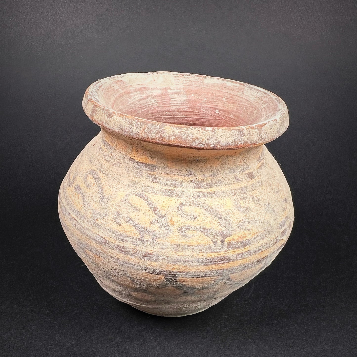 Harappan Terracotta Jar with Ibex Motif