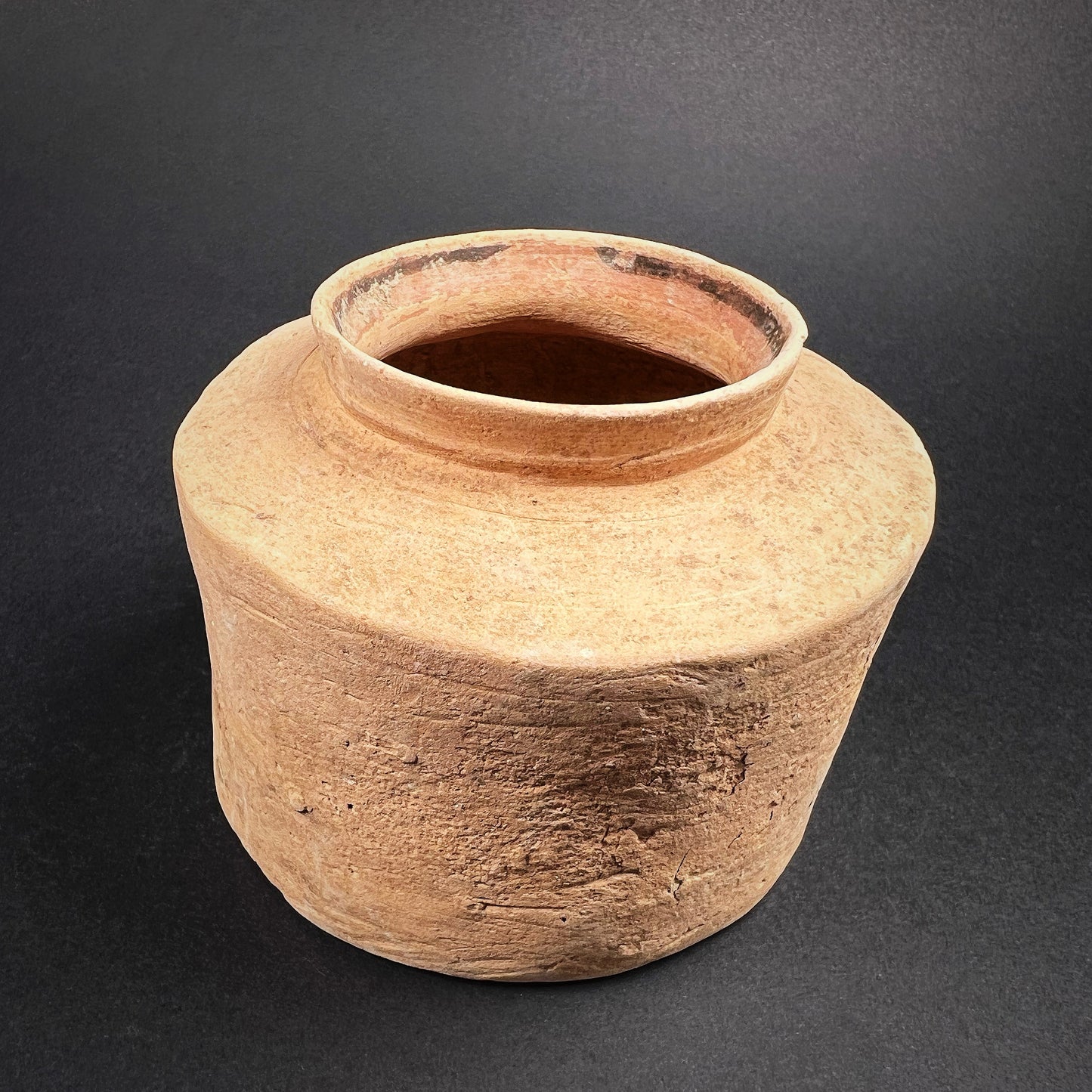 Early Harappan Terracotta Jar with Geometric Motifs