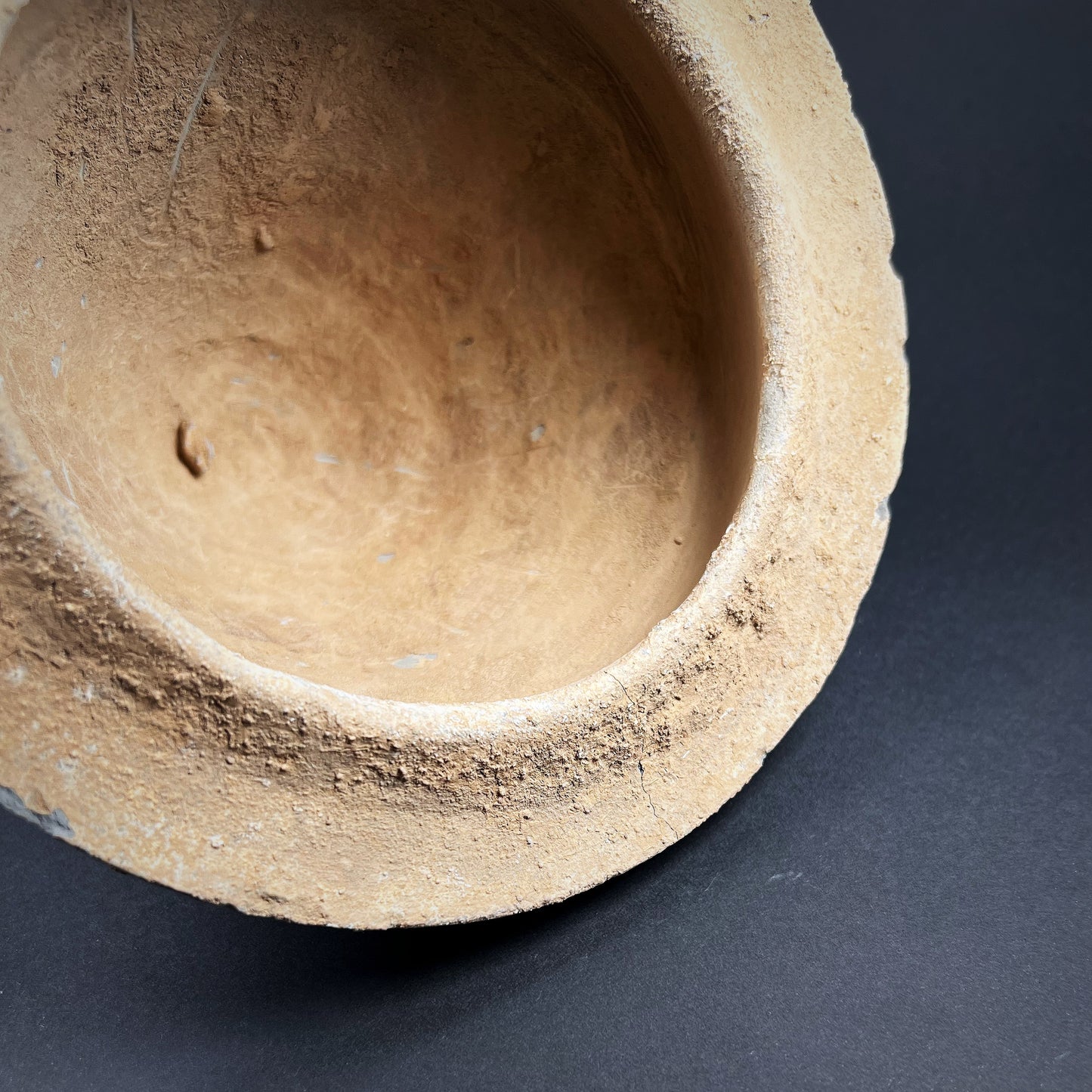 Han Dynasty Pottery Mountain-Shaped Incense Burner (Boshan Lu)
