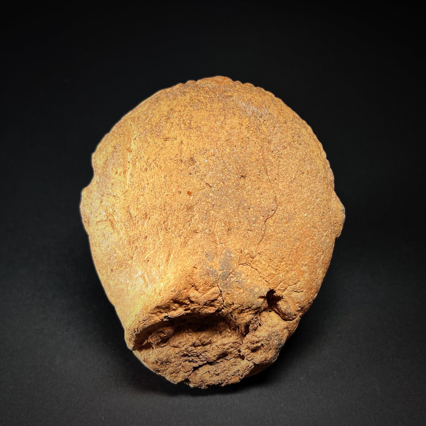 Bura Terracotta Funerary Figure Head