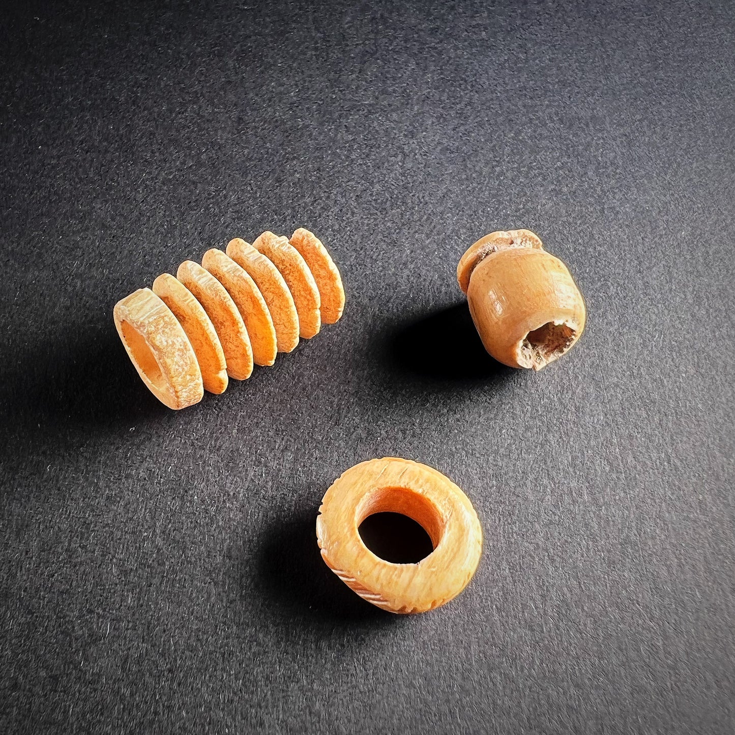 Early Islamic Bone Spindle Whorls