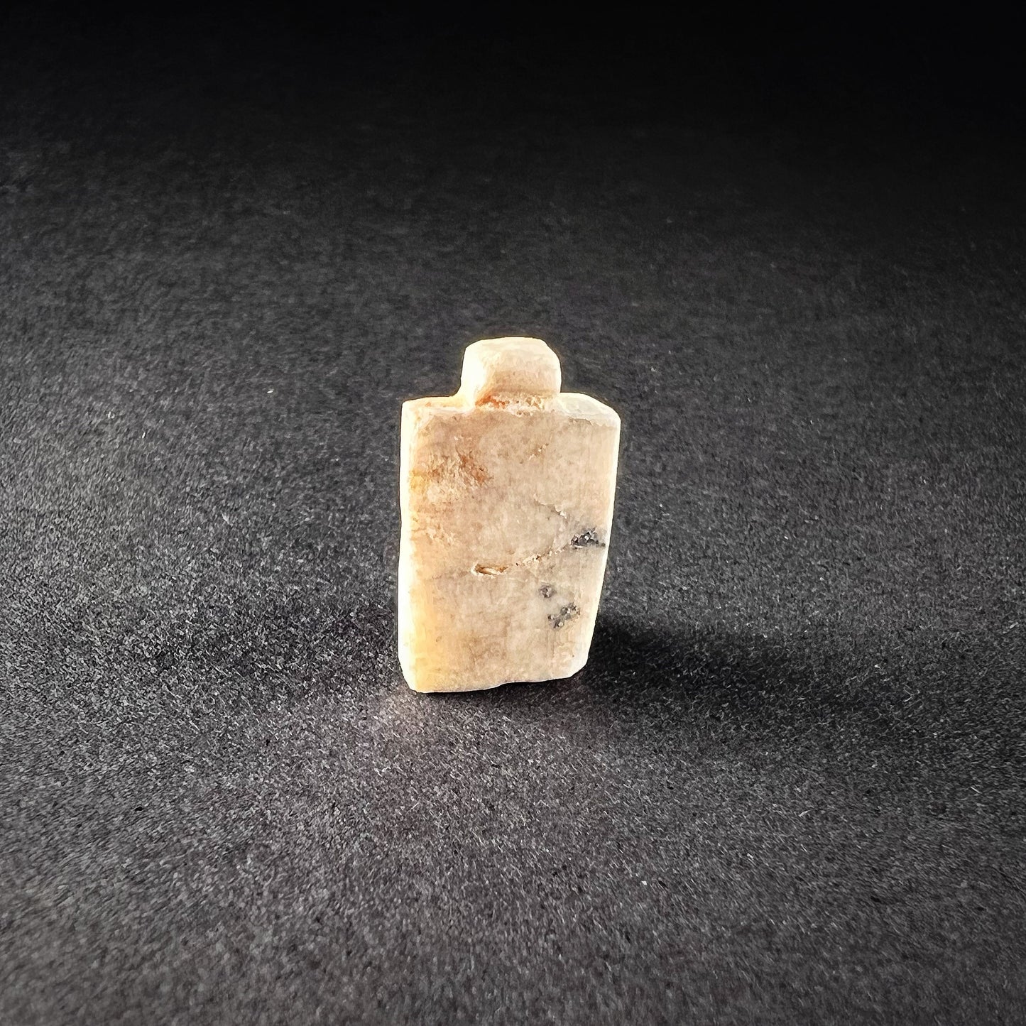 Egyptian White Stone Writing Tablet Amulet
