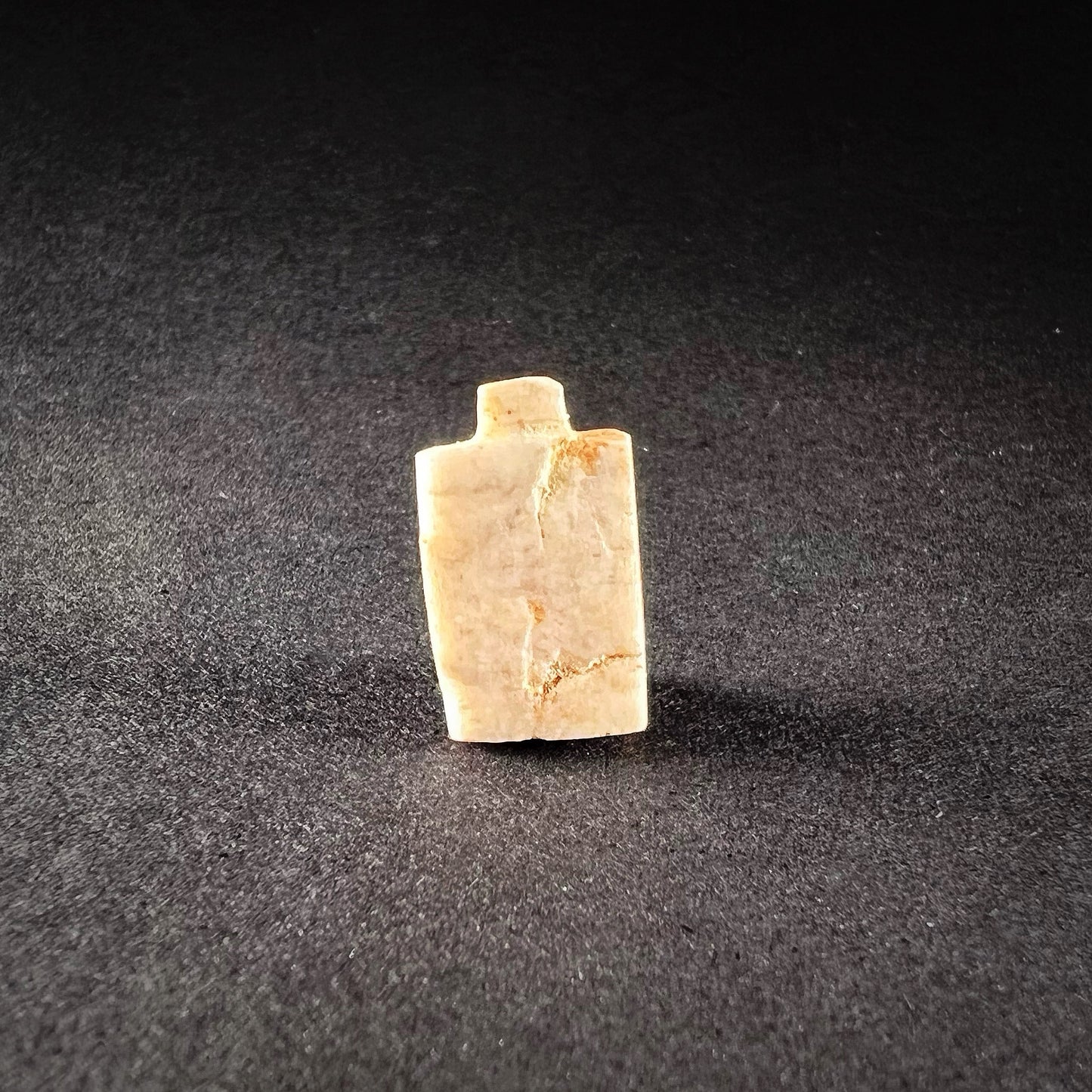 Egyptian White Stone Writing Tablet Amulet