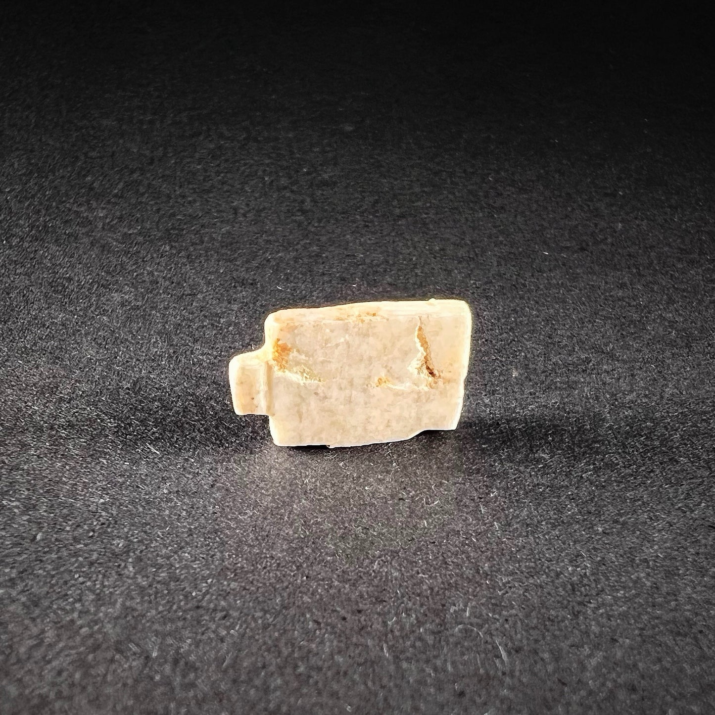 Egyptian White Stone Writing Tablet Amulet