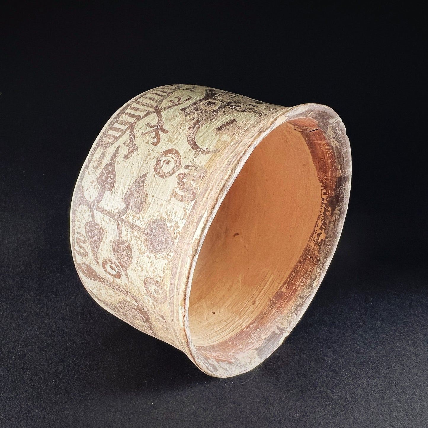 Harappan Terracotta Jar with Zebu Bull Motif