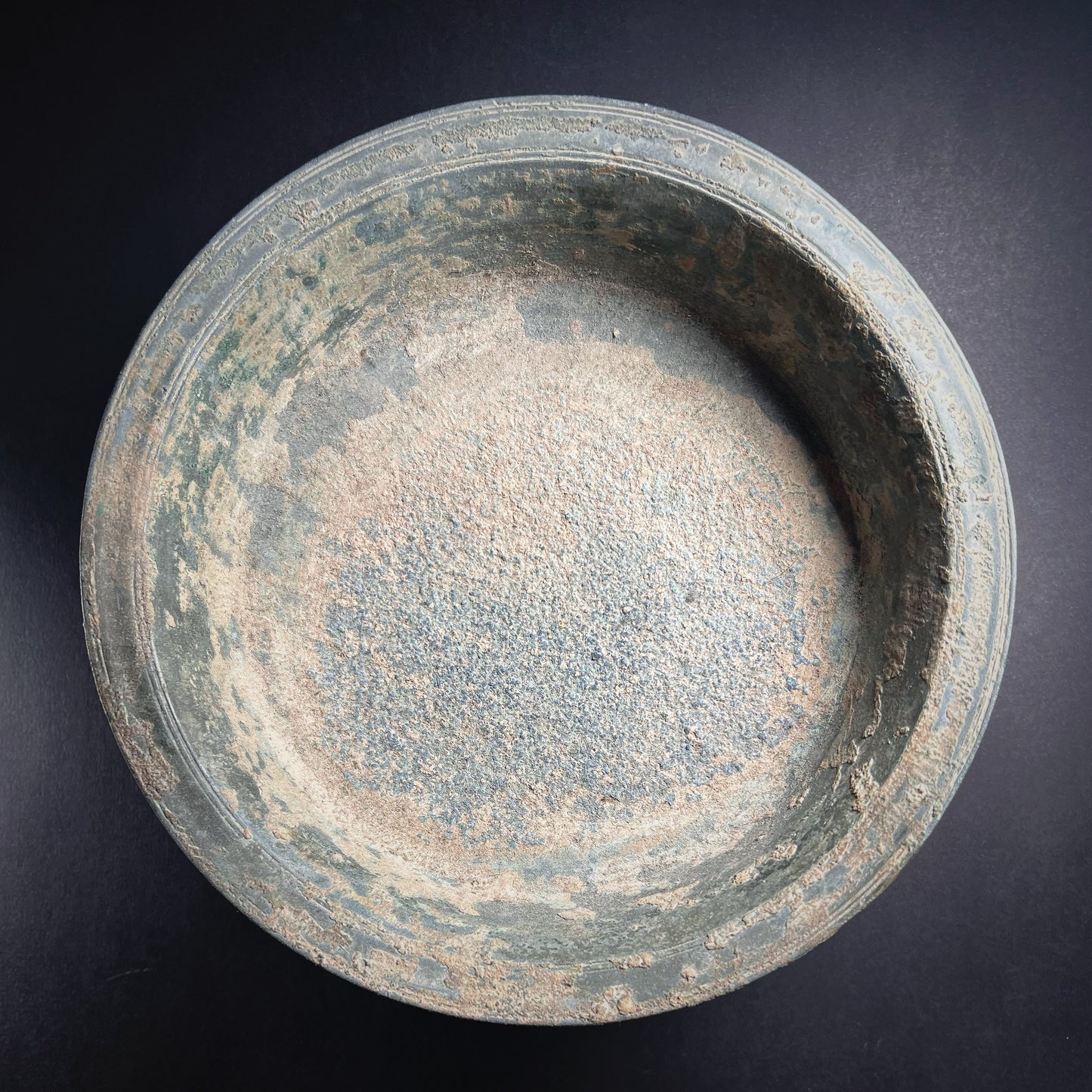 Javanese Bronze Footed Offering Vessel (Talam)