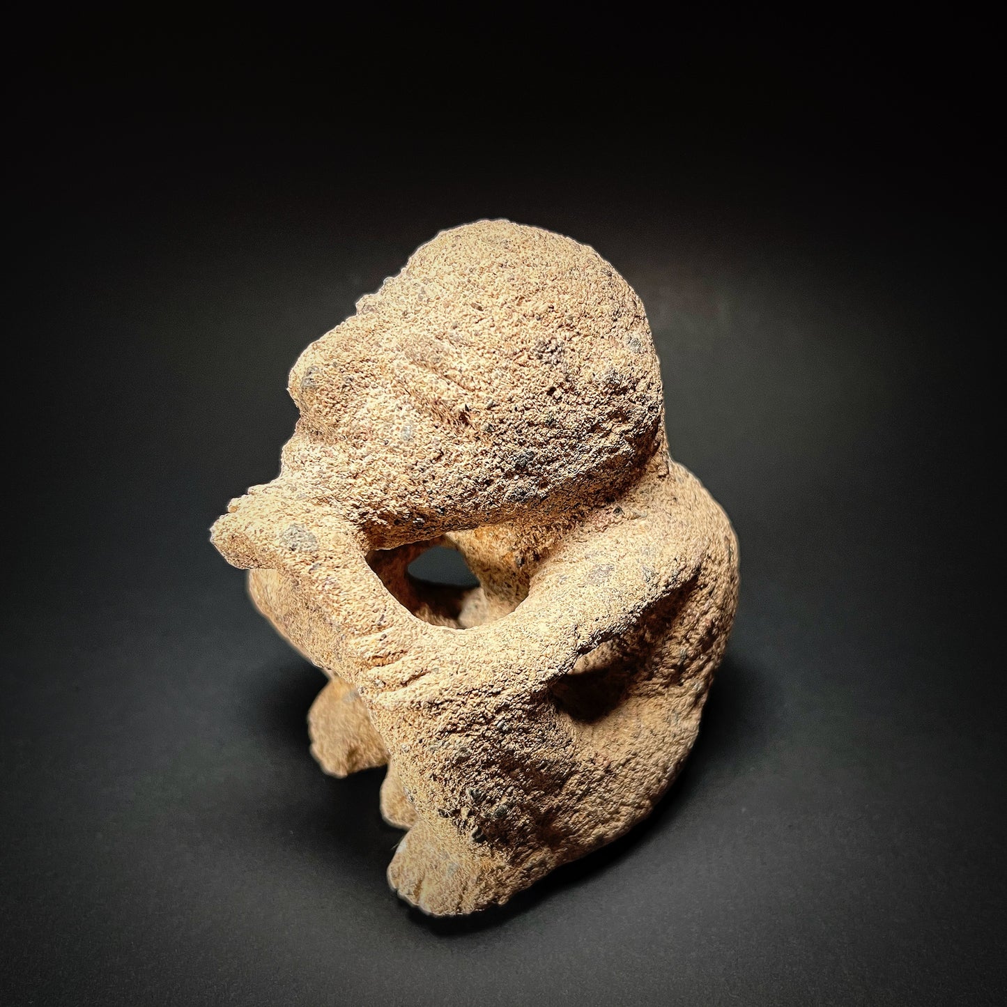Atlantic Watershed Volcanic Stone Shaman Figure