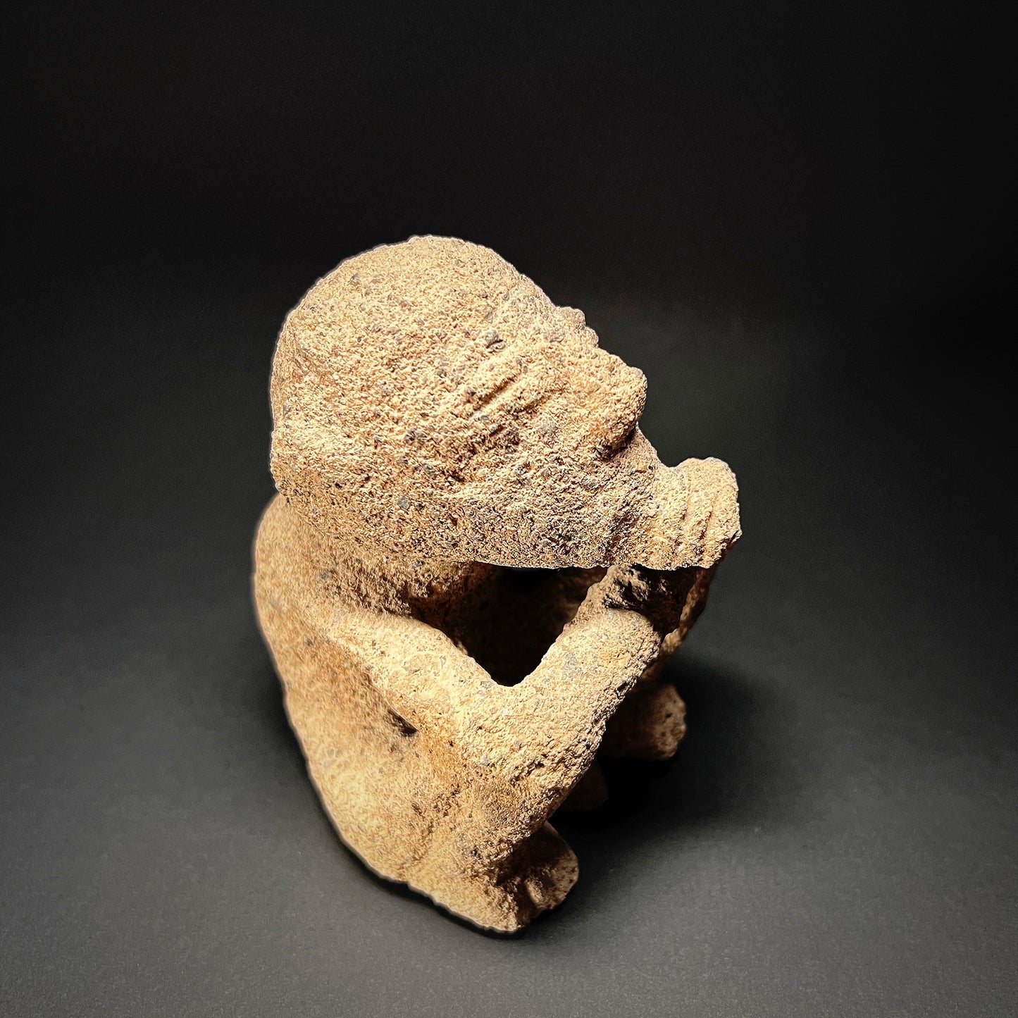 Atlantic Watershed Volcanic Stone Shaman Figure