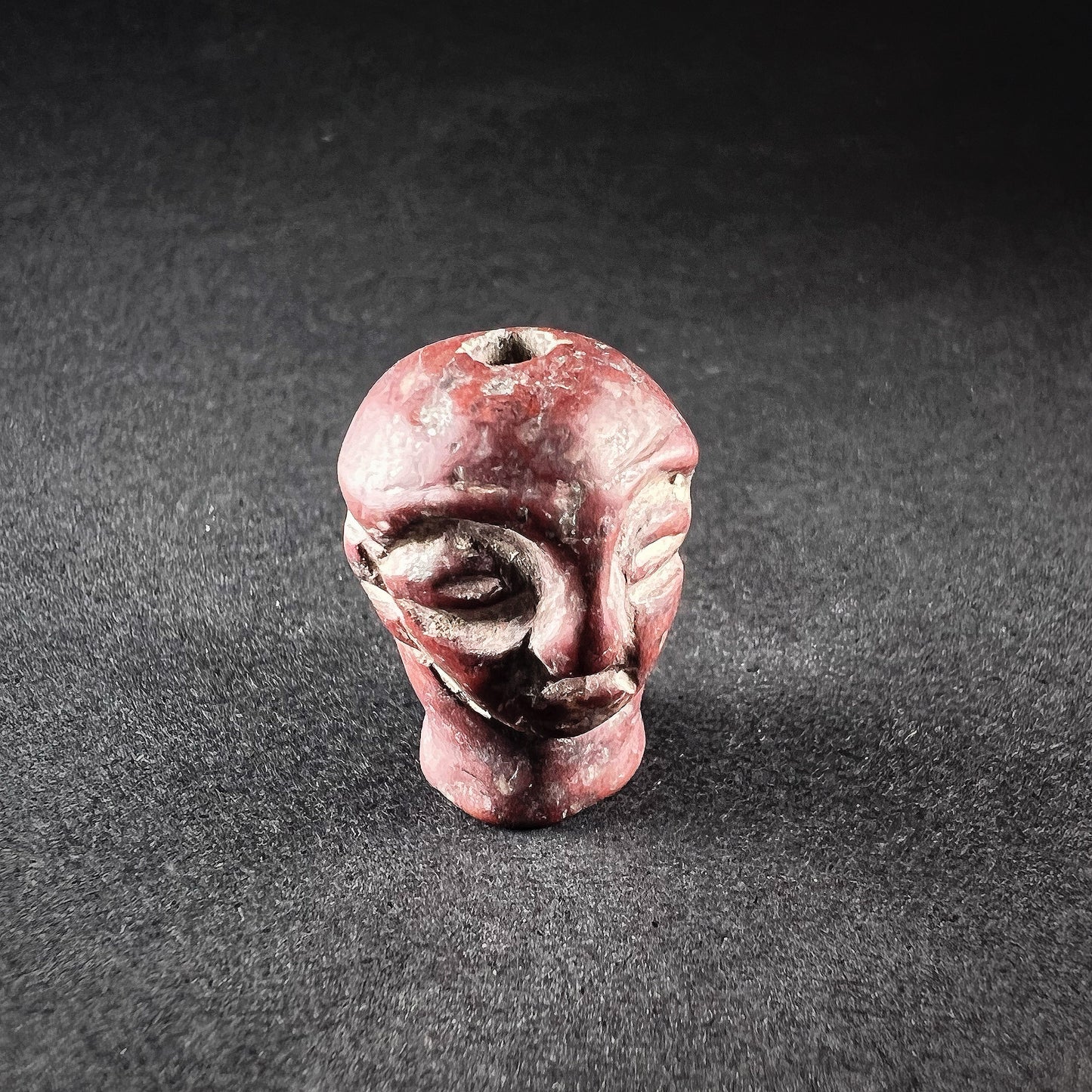 Bactrian Jasper Head from an Idol