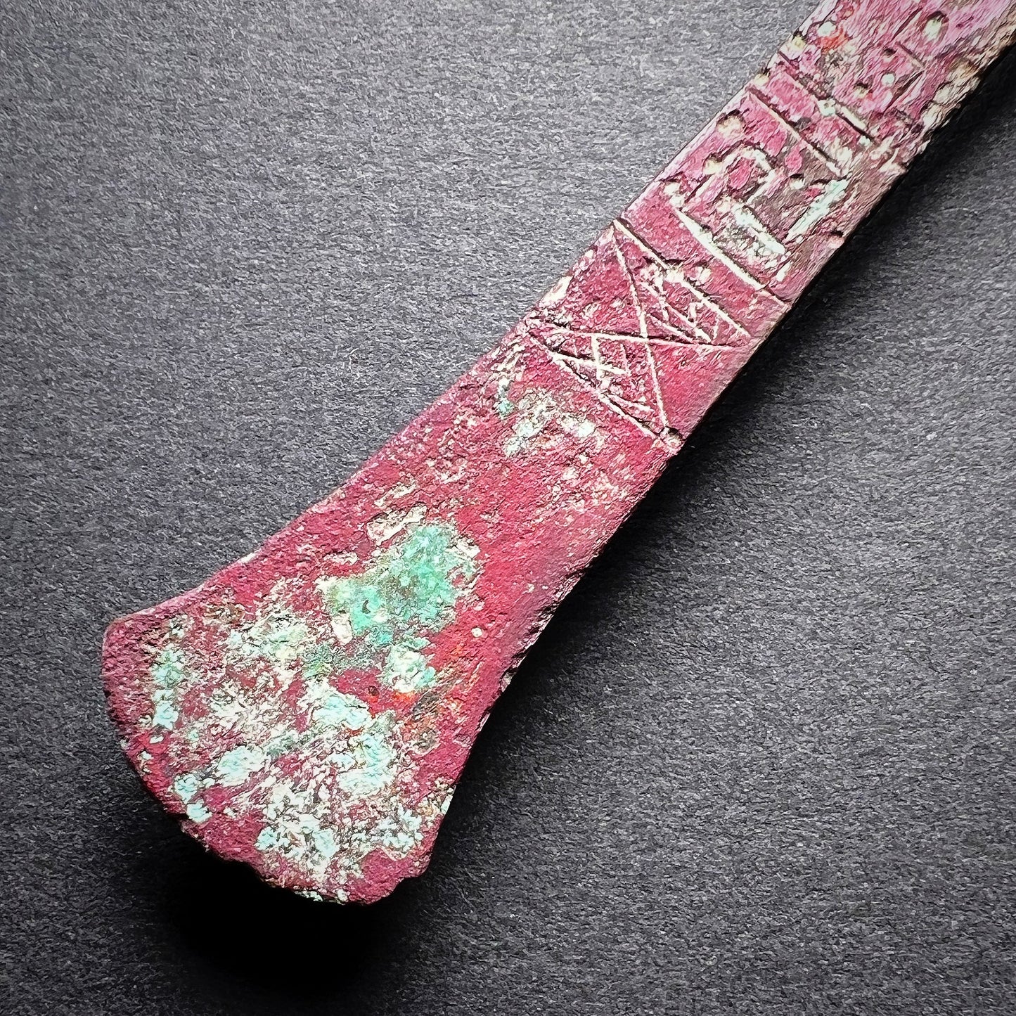 Moche Ceremonial Copper Alloy Knife (Tumi)