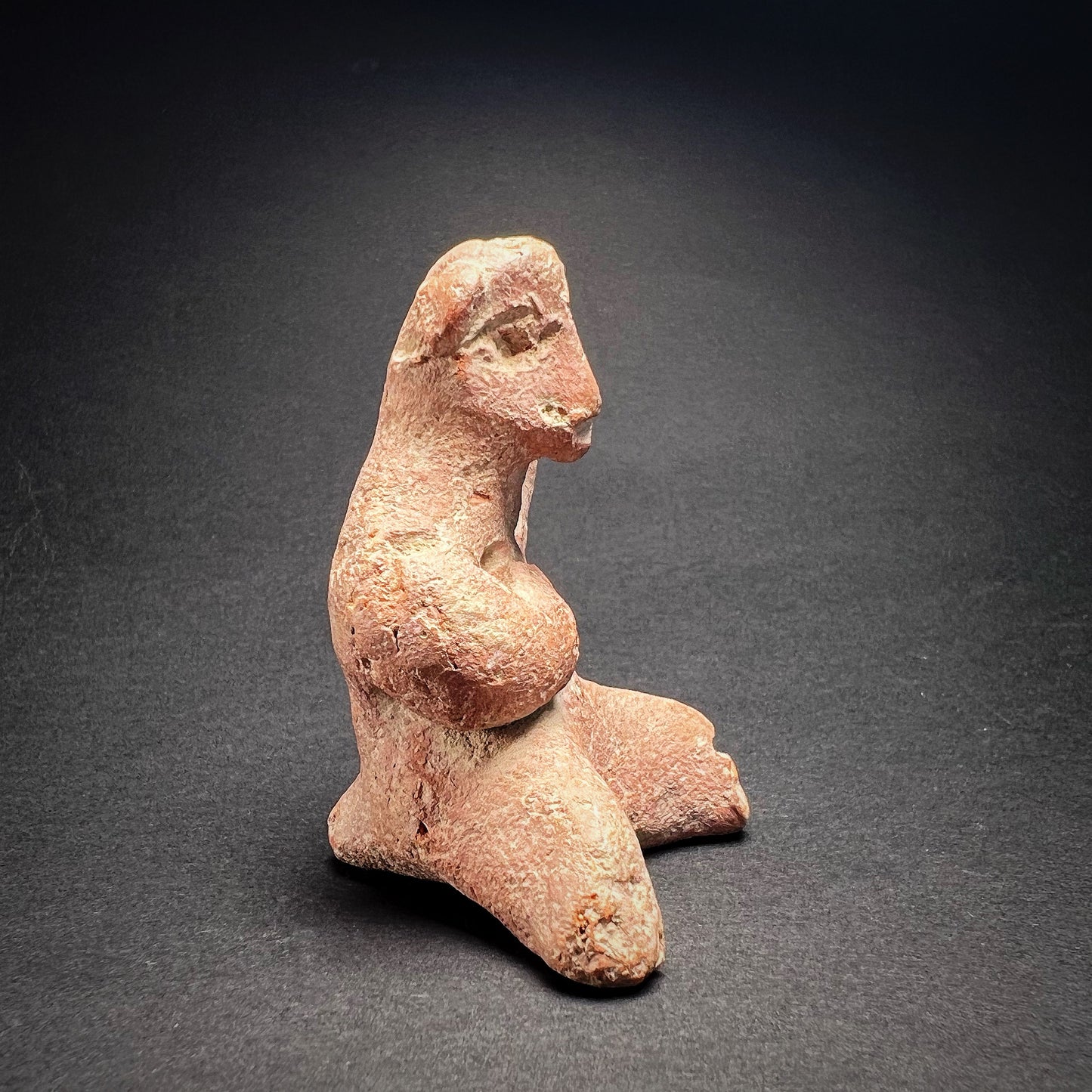 Ancient Peshawar Terracotta Monkey Figure