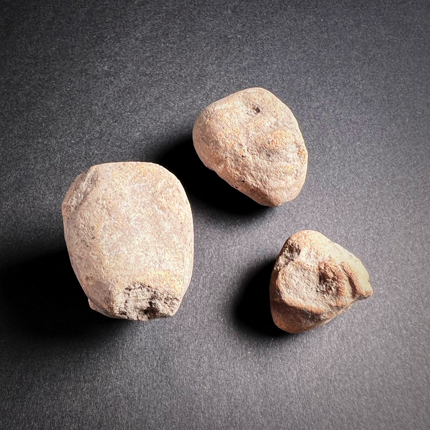 Mayan Terracotta Head Fragments