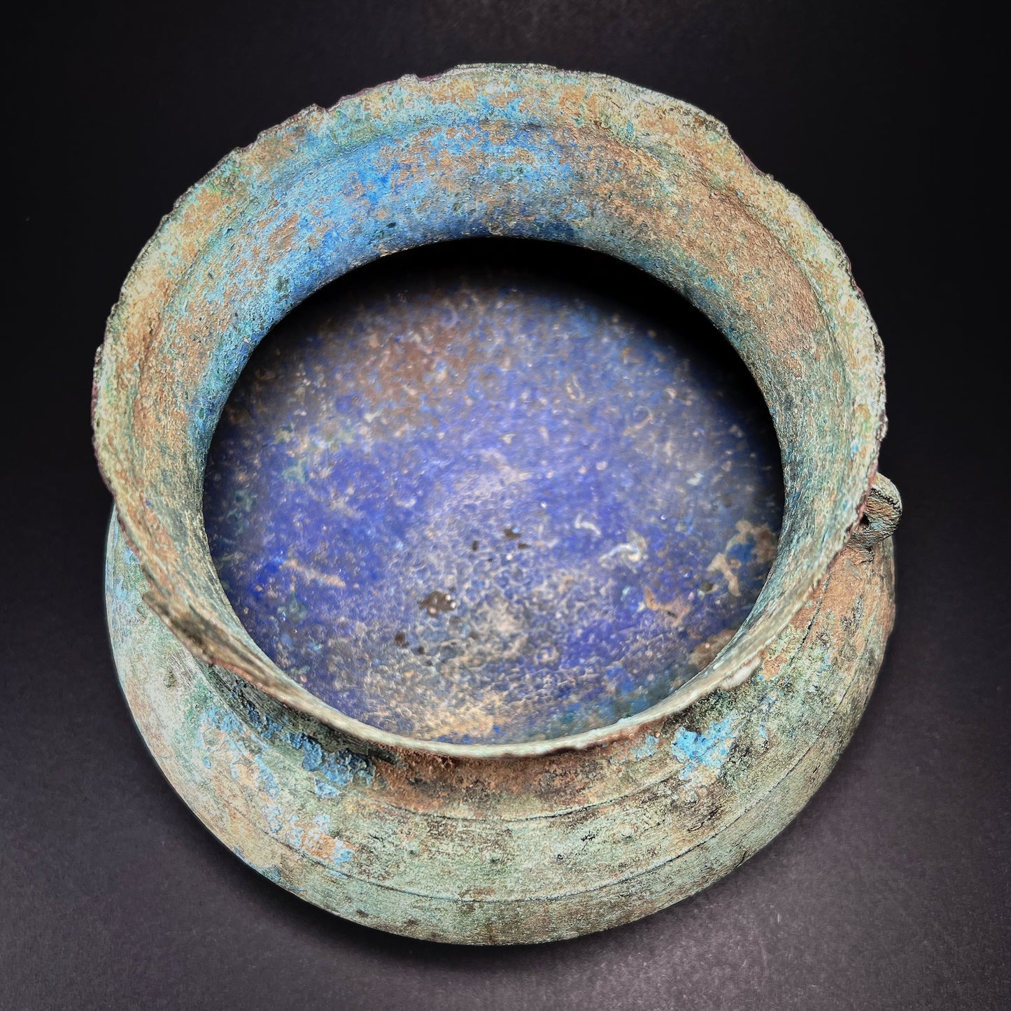 Laotian Cast Bronze Cooking Pot
