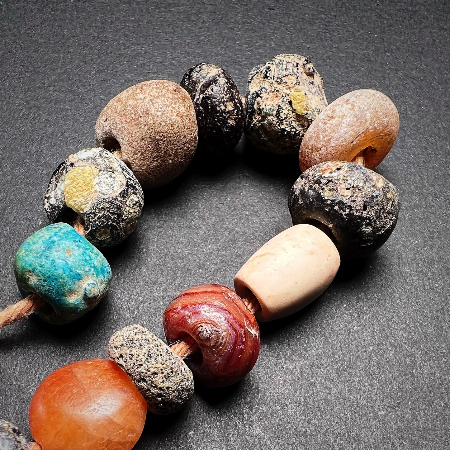 Egyptian Stone Beads and Amulets
