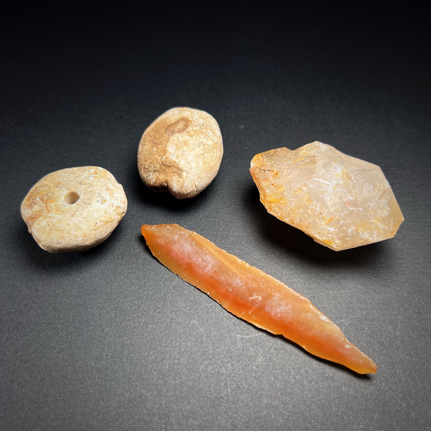 Neolithic Tenerian Culture Stone Grave Goods or Amulets