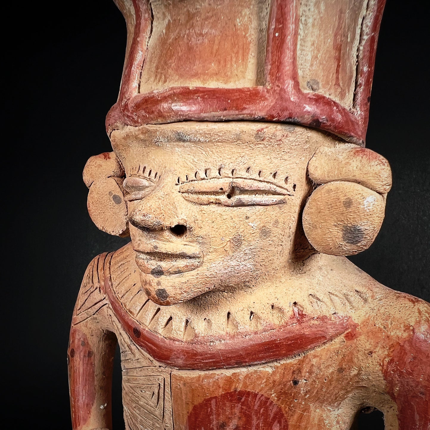 Manteño-Huancavilca Figural Incensario (Sahumador)