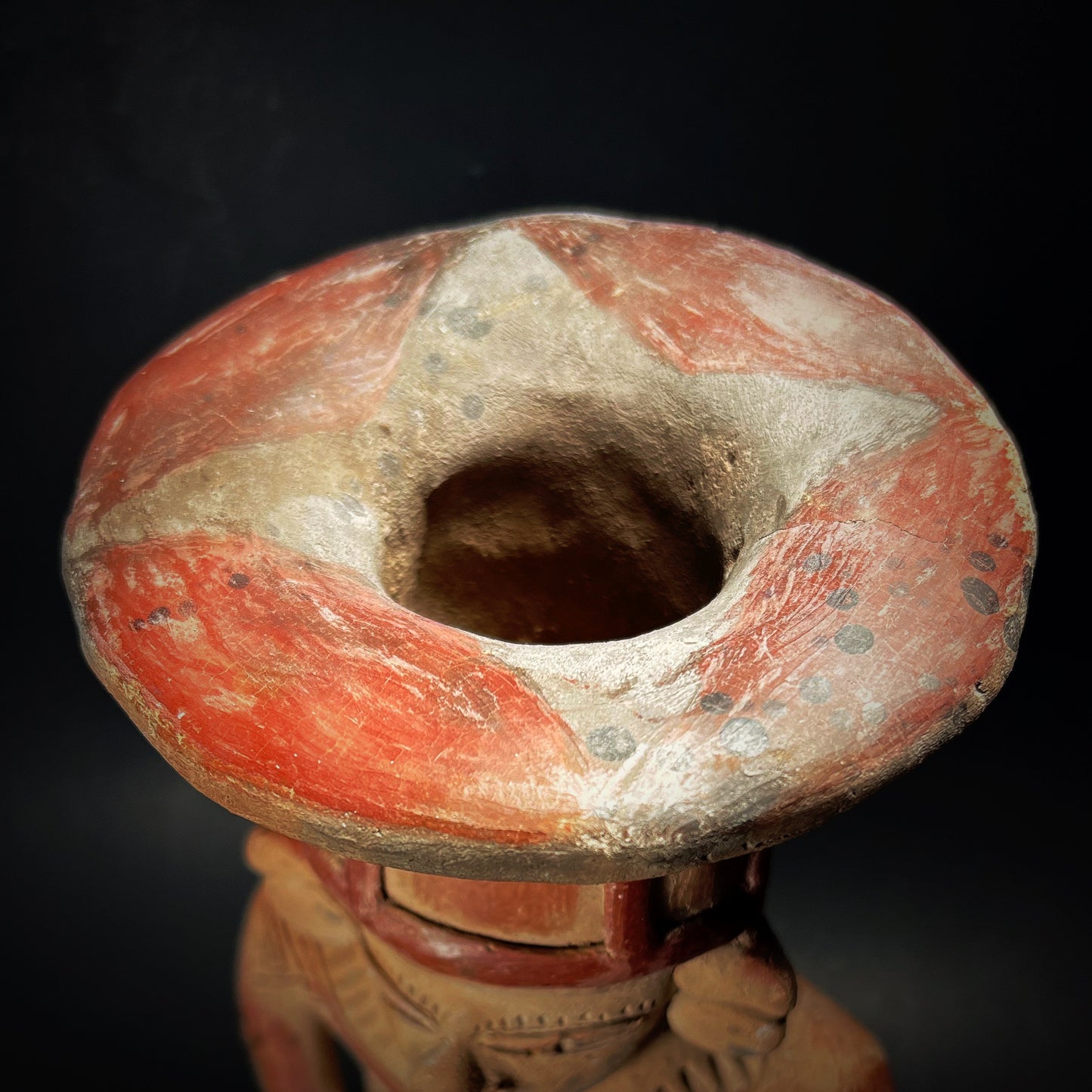 Manteño-Huancavilca Figural Incensario (Sahumador)