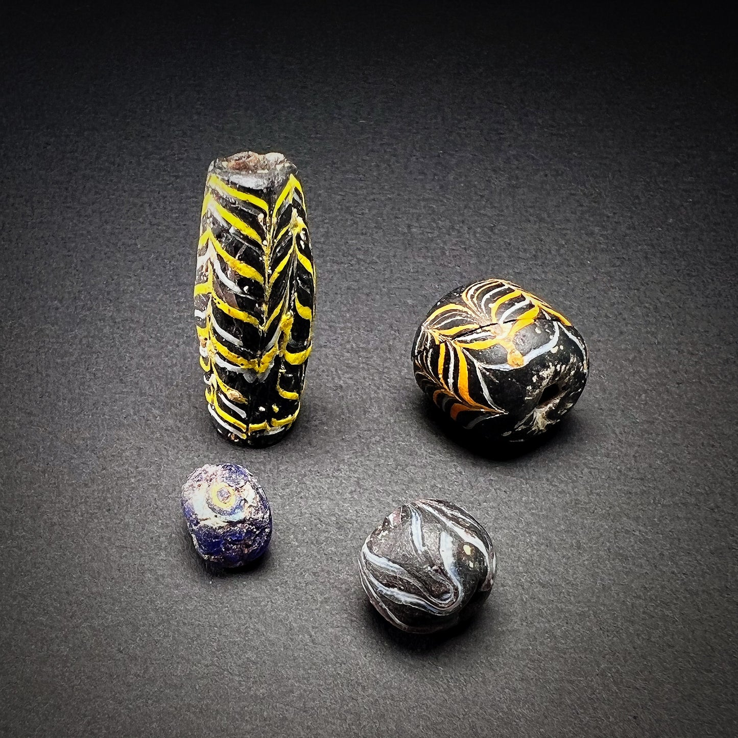 Collection of Phoenician Glass Beads