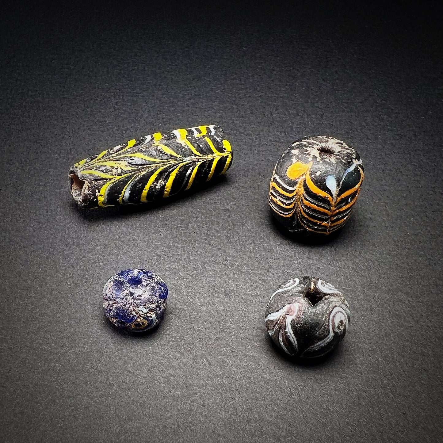 Collection of Phoenician Glass Beads